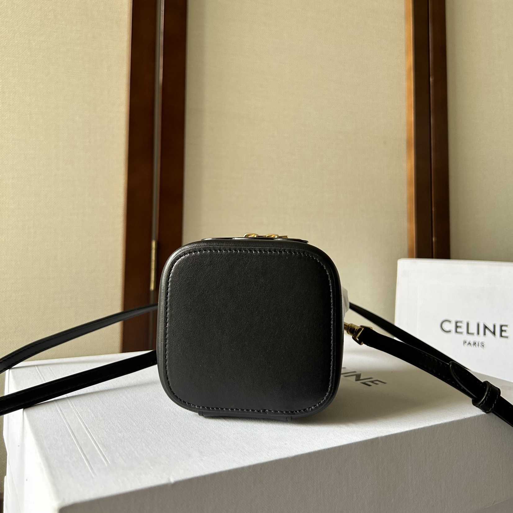 Celine Mini Vanity Case In Smooth Calfskin - DopestKickz