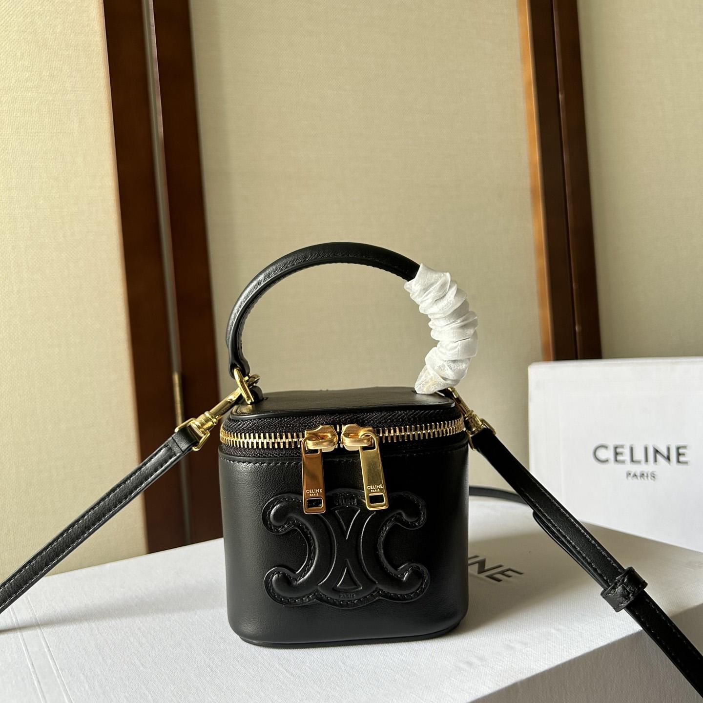 Celine Mini Vanity Case In Smooth Calfskin - DopestKickz