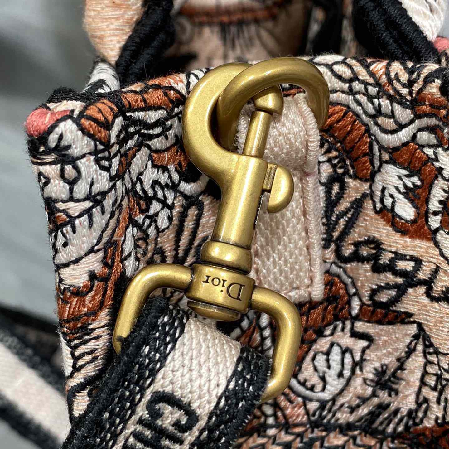 Dior Mini Dior Book Tote Phone Bag - DopestKickz