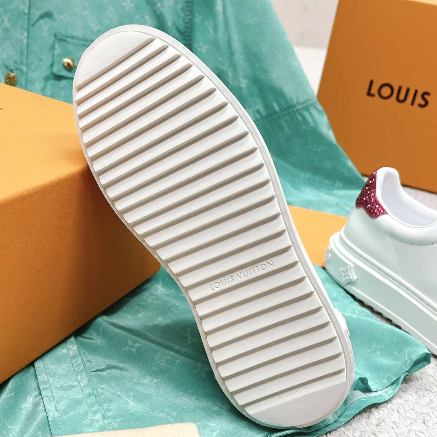Louis Vuitton Time Out Sneaker (upon uk size)   - DopestKickz