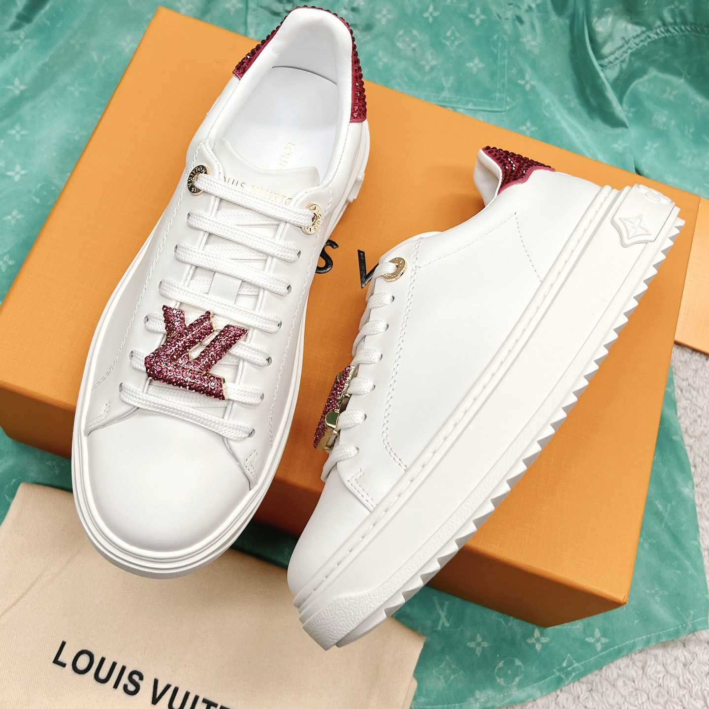 Louis Vuitton Time Out Sneaker (upon uk size)   - DopestKickz