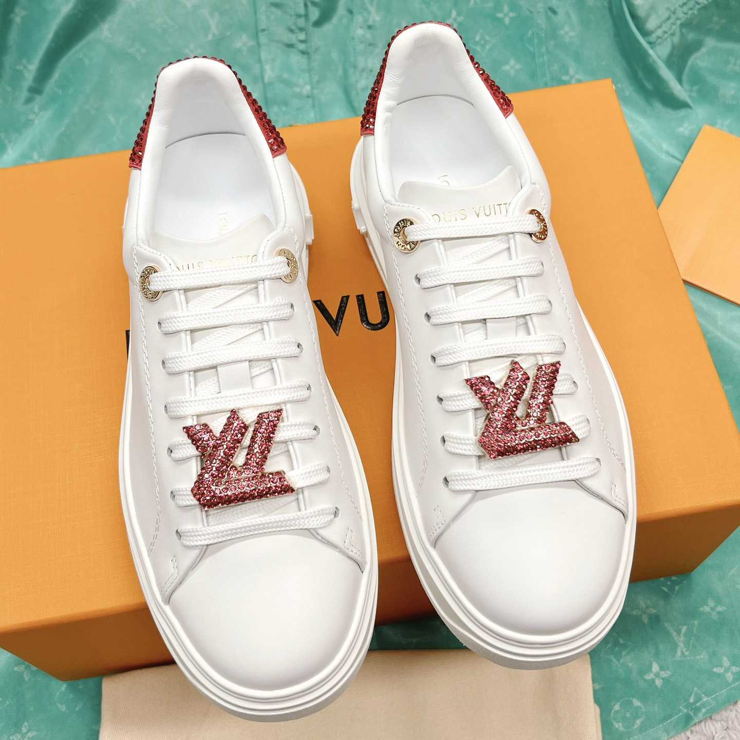 Louis Vuitton Time Out Sneaker (upon uk size)   - DopestKickz