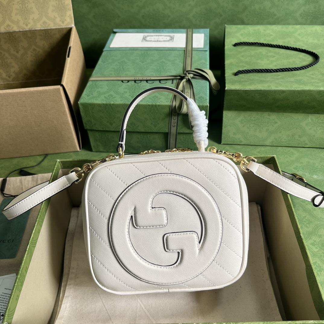 Gucci Blondie Top Handle Bag (17-15-9cm) - DopestKickz