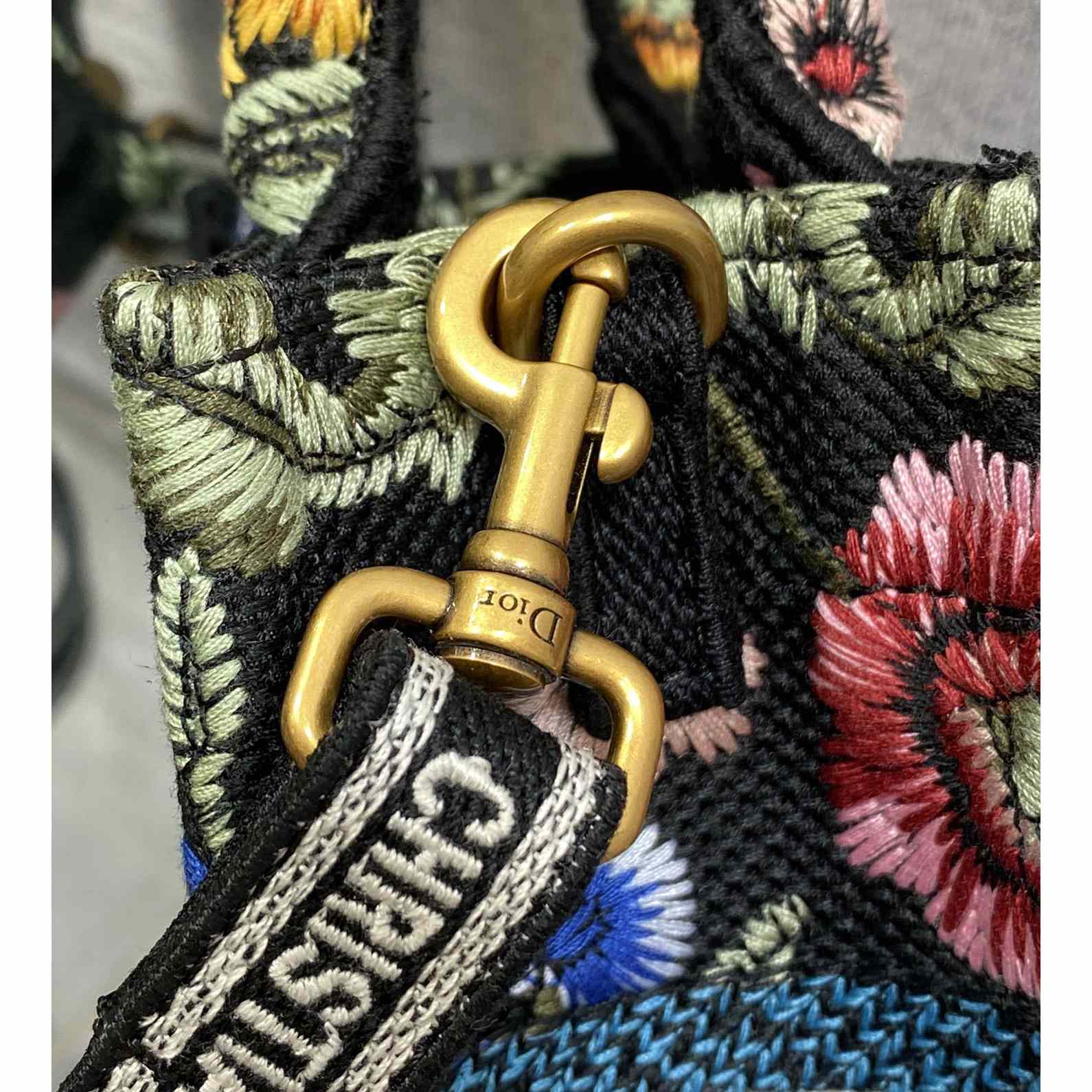 Dior Mini Dior Book Tote Phone Bag - DopestKickz