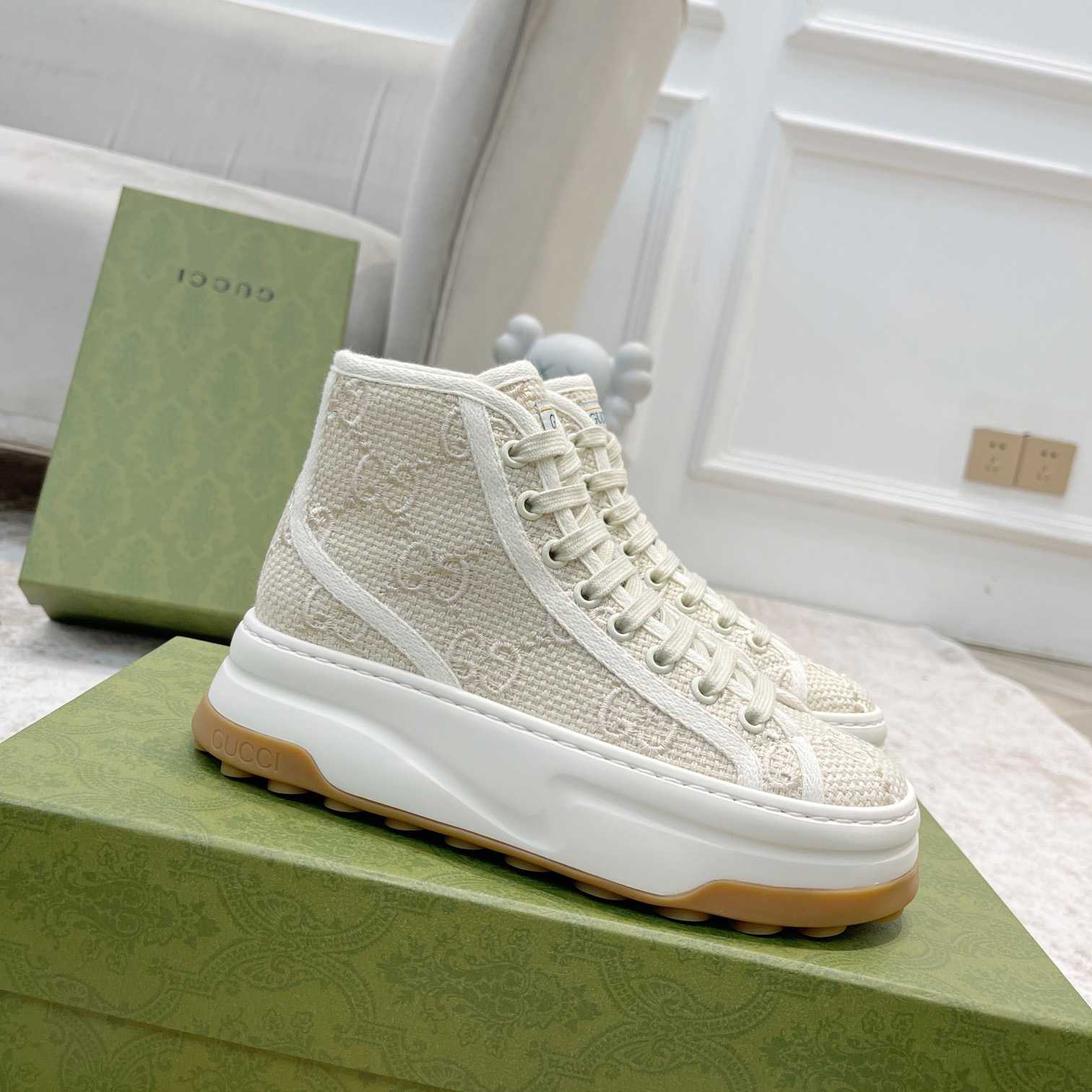 Gucci GG High Top Sneaker - DopestKickz