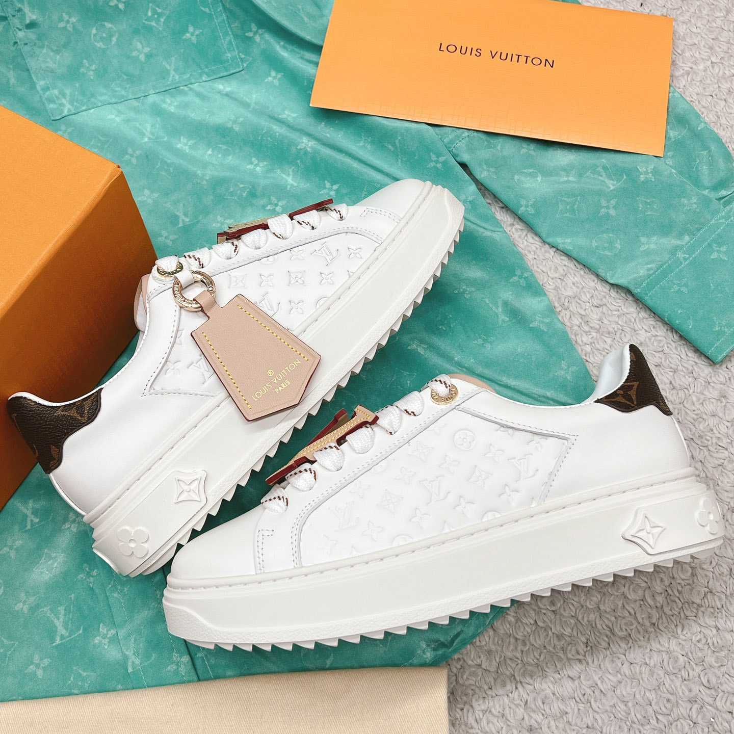 Louis Vuitton Time Out Sneaker (upon uk size)  1ABHRY - DopestKickz