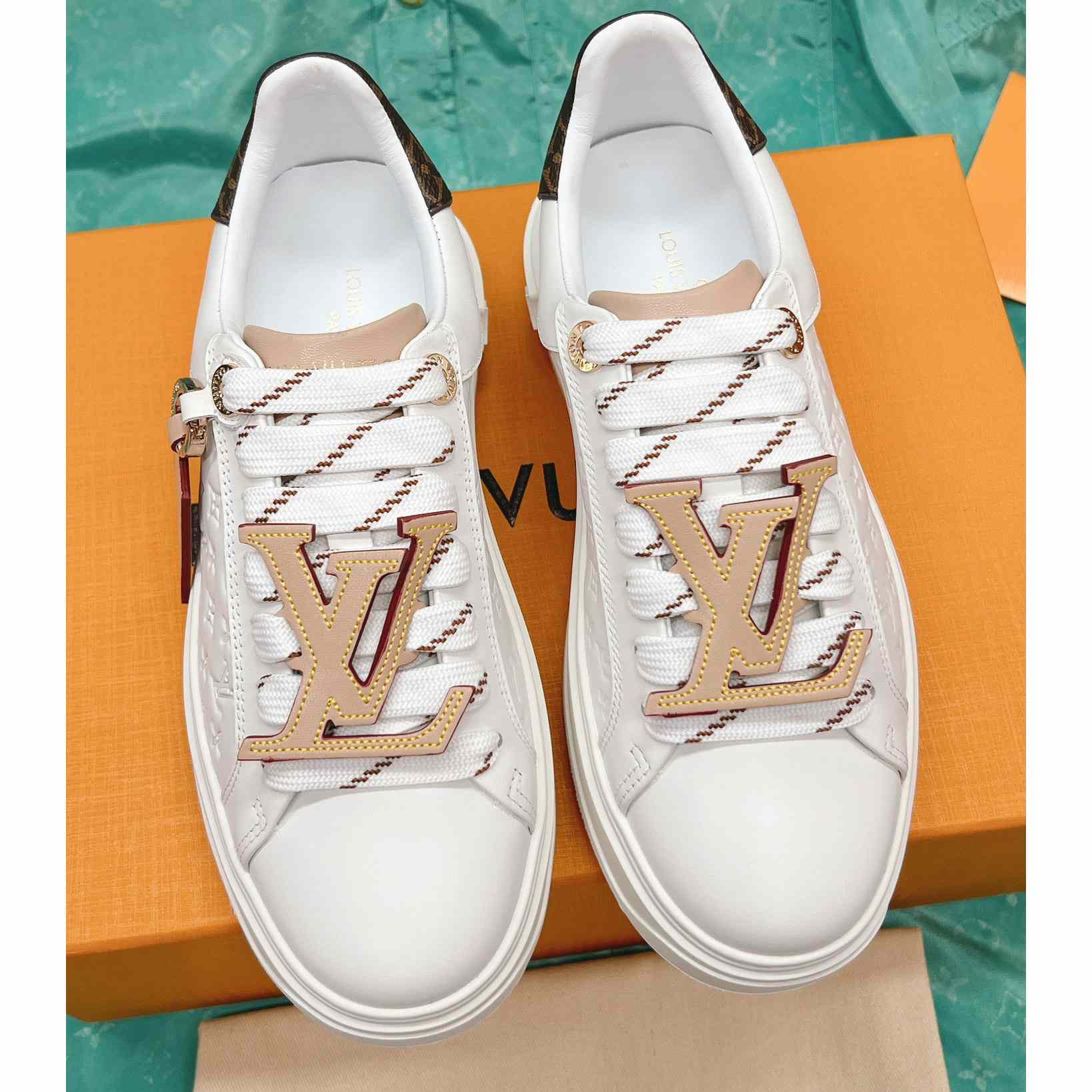 Louis Vuitton Time Out Sneaker (upon uk size)  1ABHRY - DopestKickz