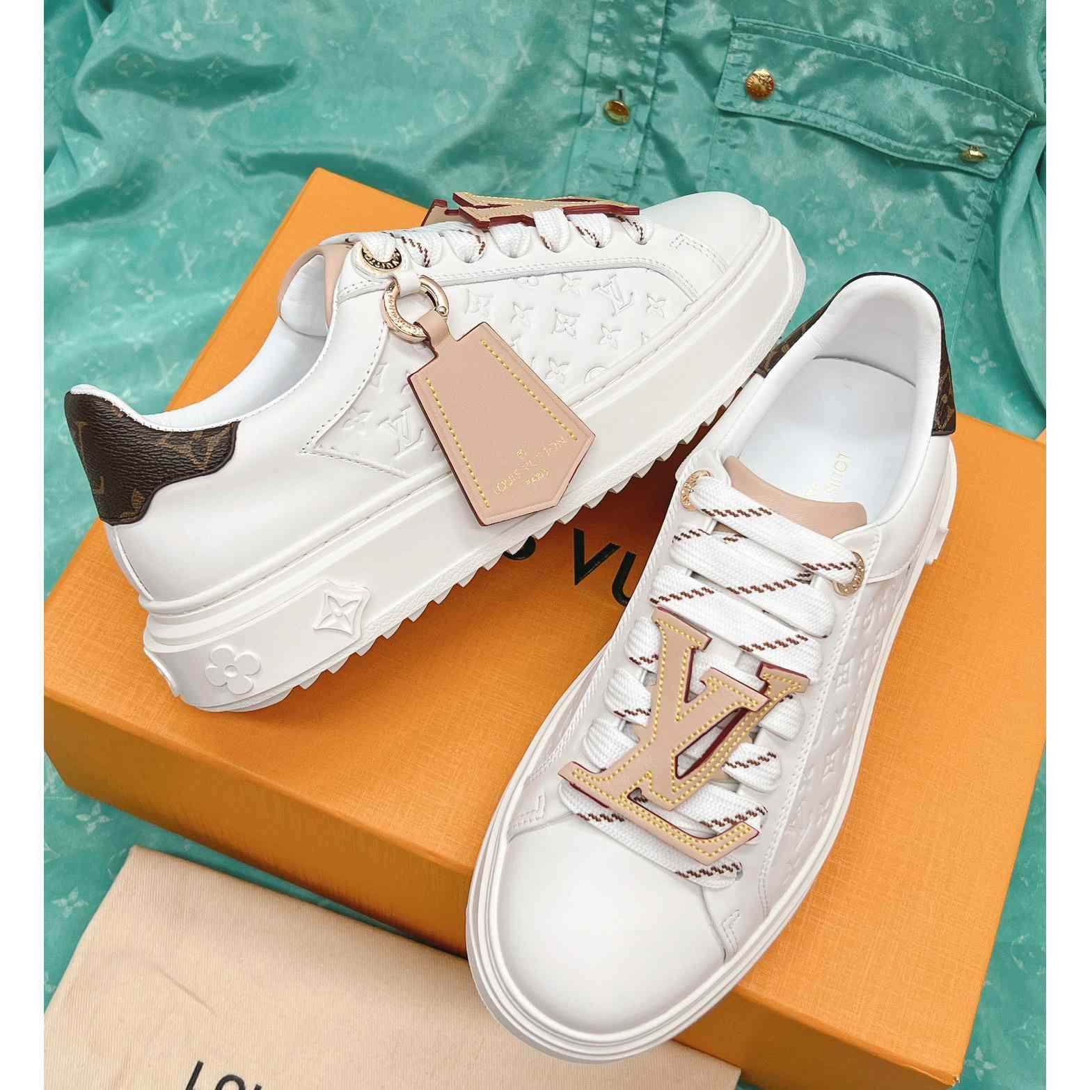 Louis Vuitton Time Out Sneaker (upon uk size)  1ABHRY - DopestKickz