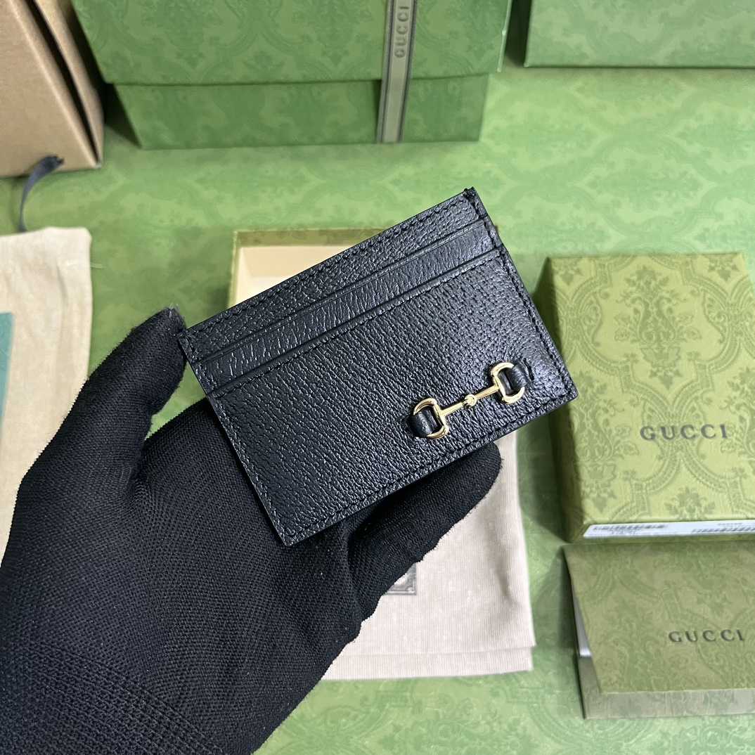 Gucci Card Case With Horsebit(10-7cm)    - DopestKickz