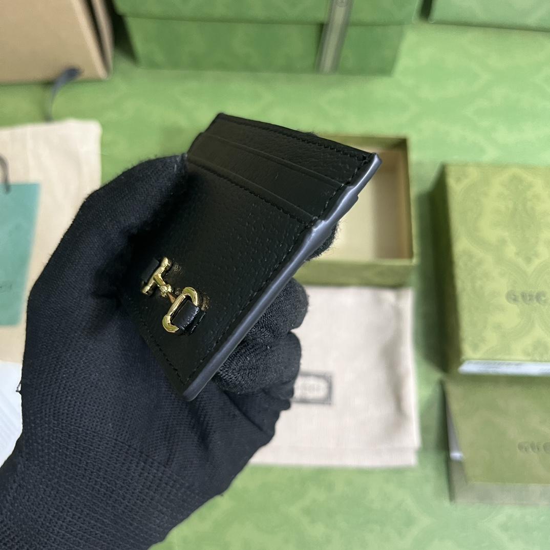 Gucci Card Case With Horsebit(10-7cm)    - DopestKickz