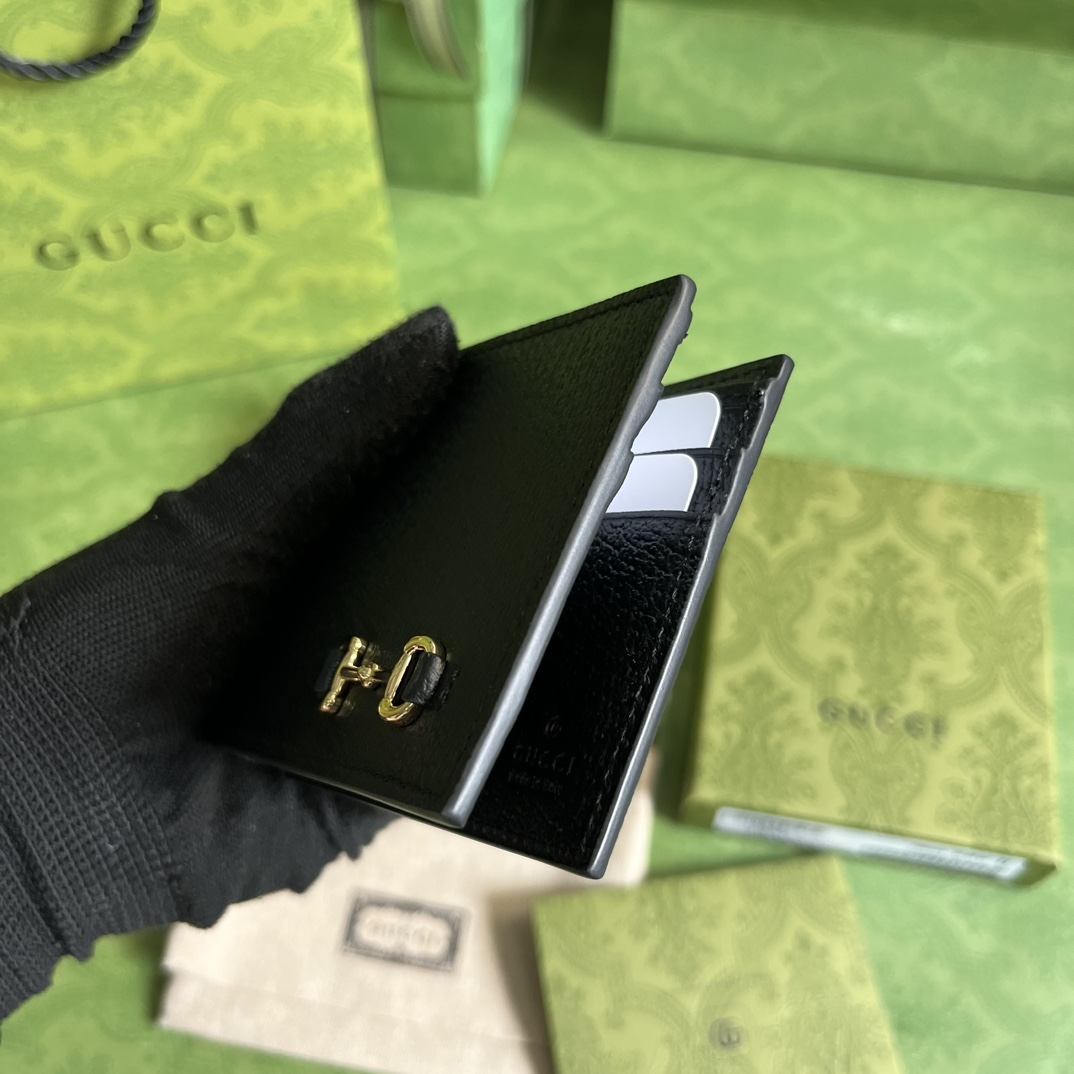Gucci Mini Wallet With Horsebit - DopestKickz