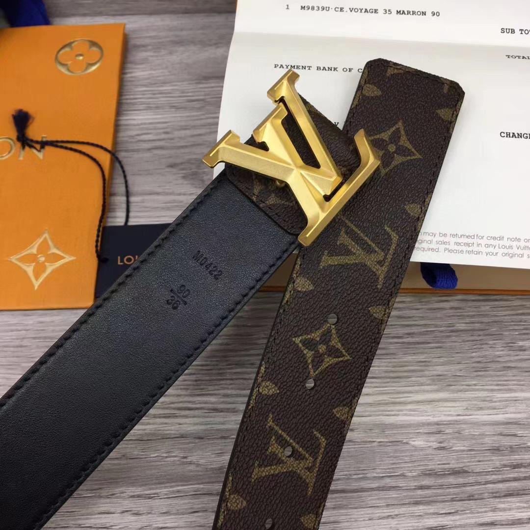 Louis Vuitton LV Initiales Reversible Belt   - DopestKickz