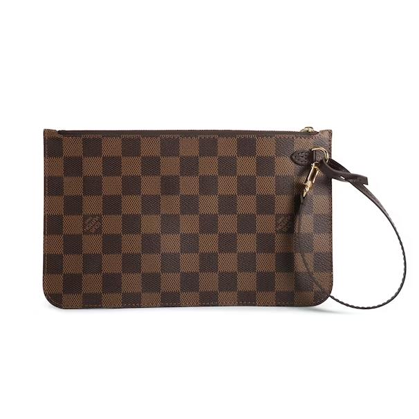 Louis Vuitton Damier Ebene Neverfull MM Pochette  - DopestKickz