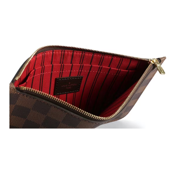 Louis Vuitton Damier Ebene Neverfull MM Pochette  - DopestKickz