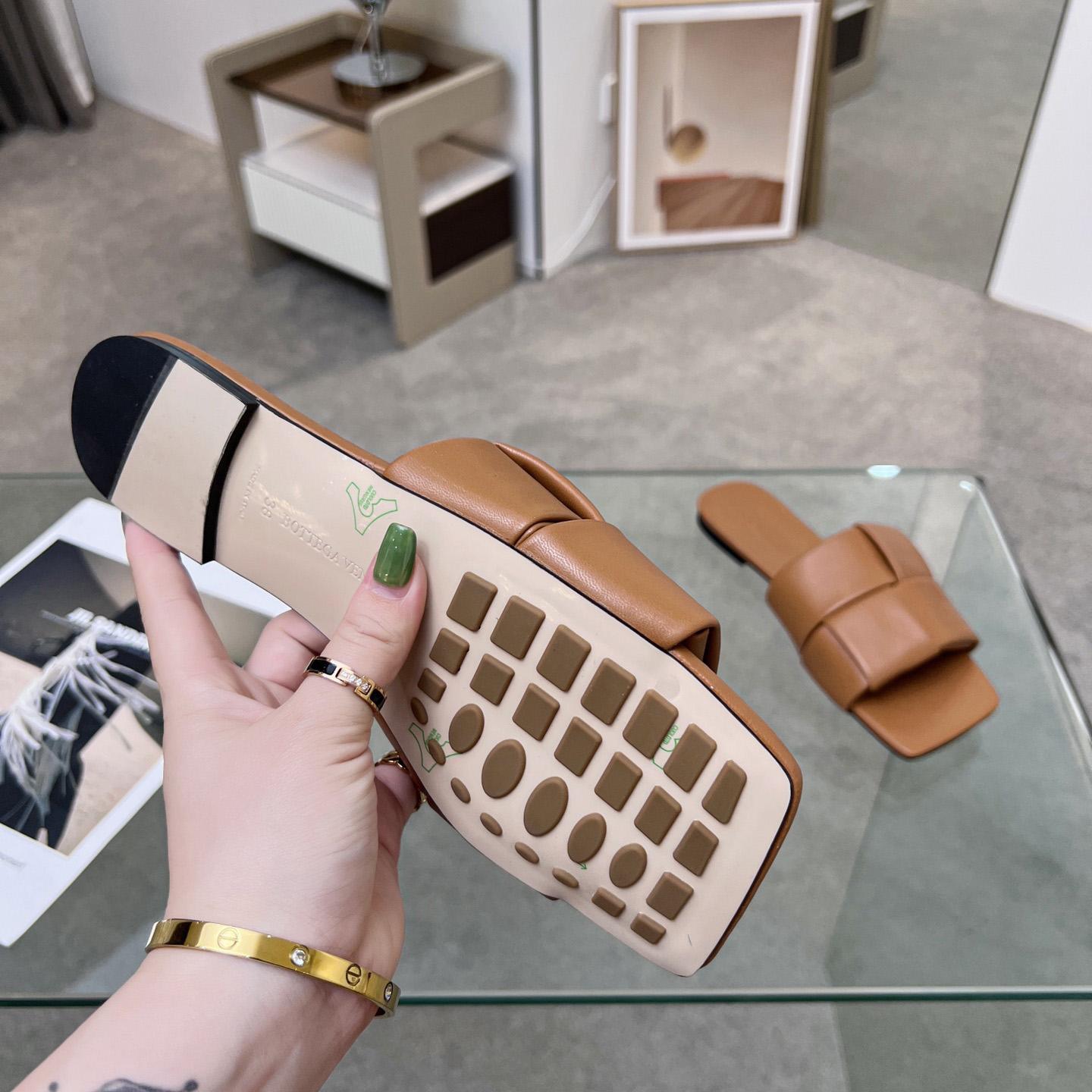 Bottega Veneta Patch Flat Mule - DopestKickz