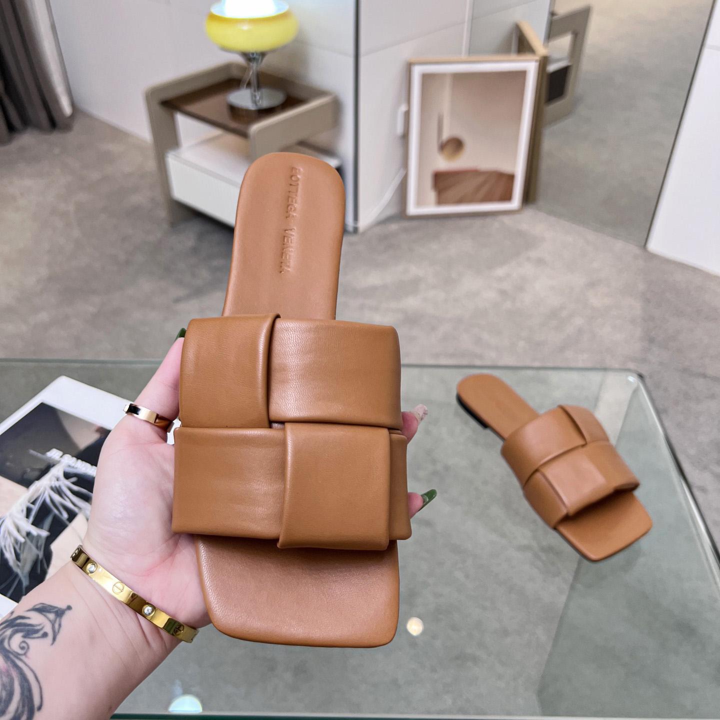 Bottega Veneta Patch Flat Mule - DopestKickz