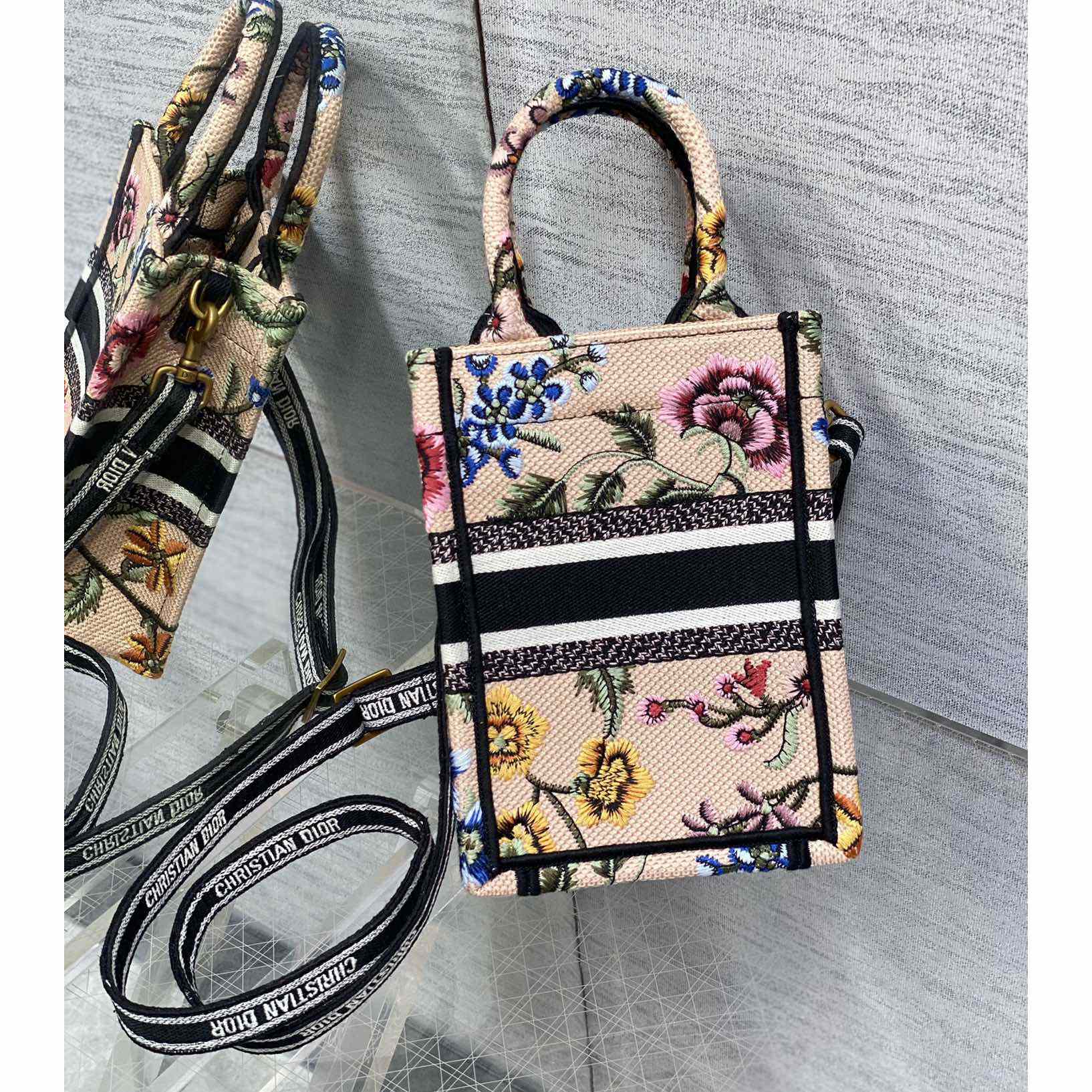 Dior Mini Dior Book Tote Phone Bag - DopestKickz