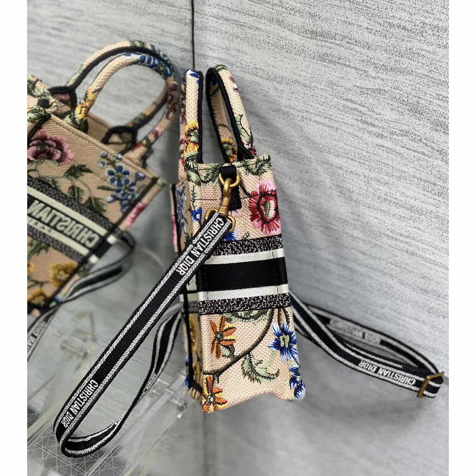 Dior Mini Dior Book Tote Phone Bag - DopestKickz