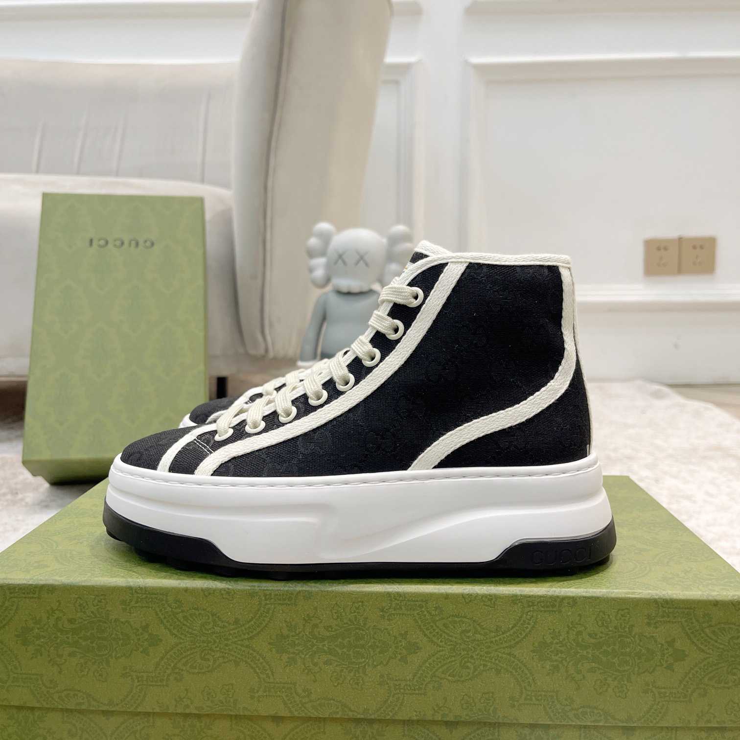 Gucci GG High Top Sneaker - DopestKickz