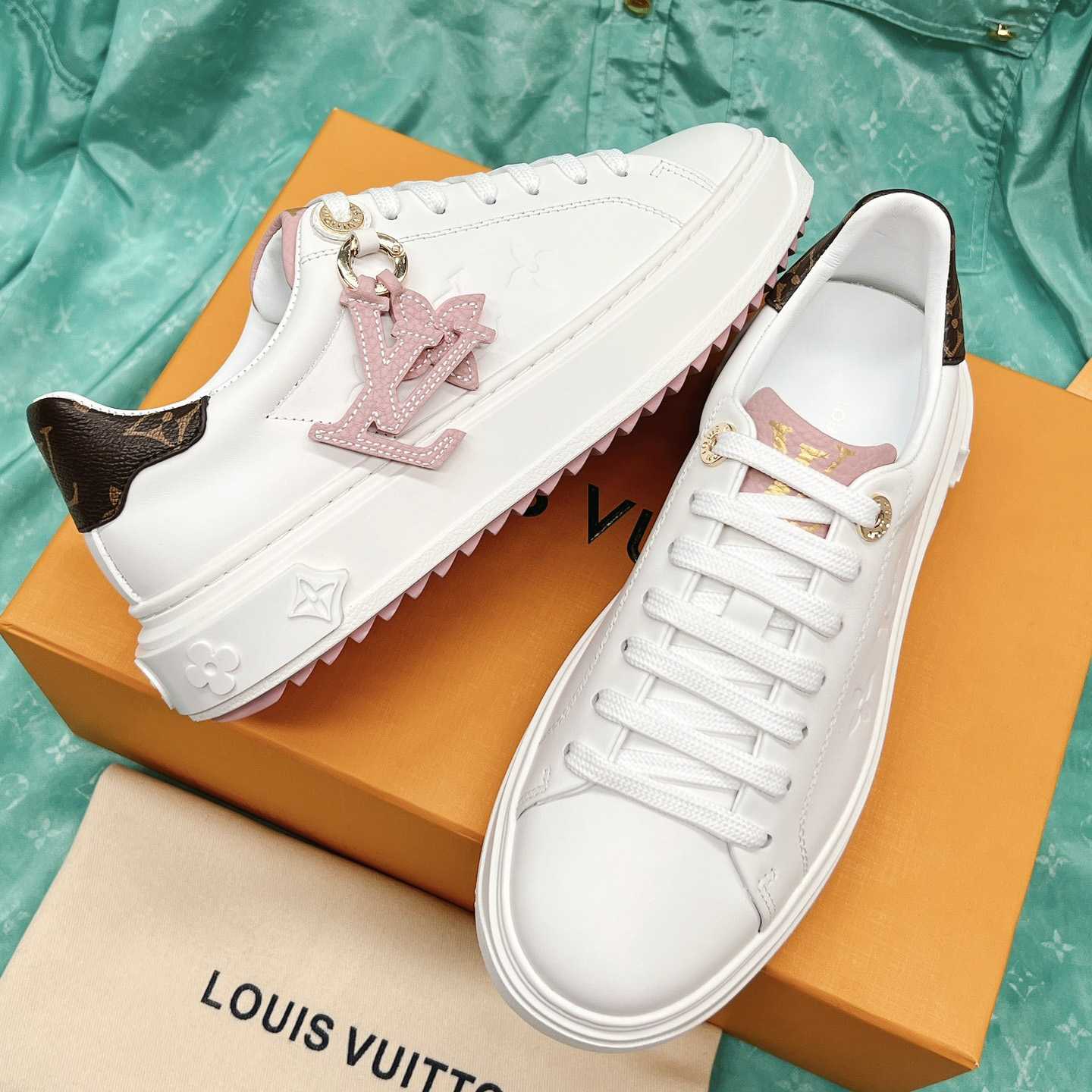 Louis Vuitton Time Out Sneaker (upon uk size)   - DopestKickz