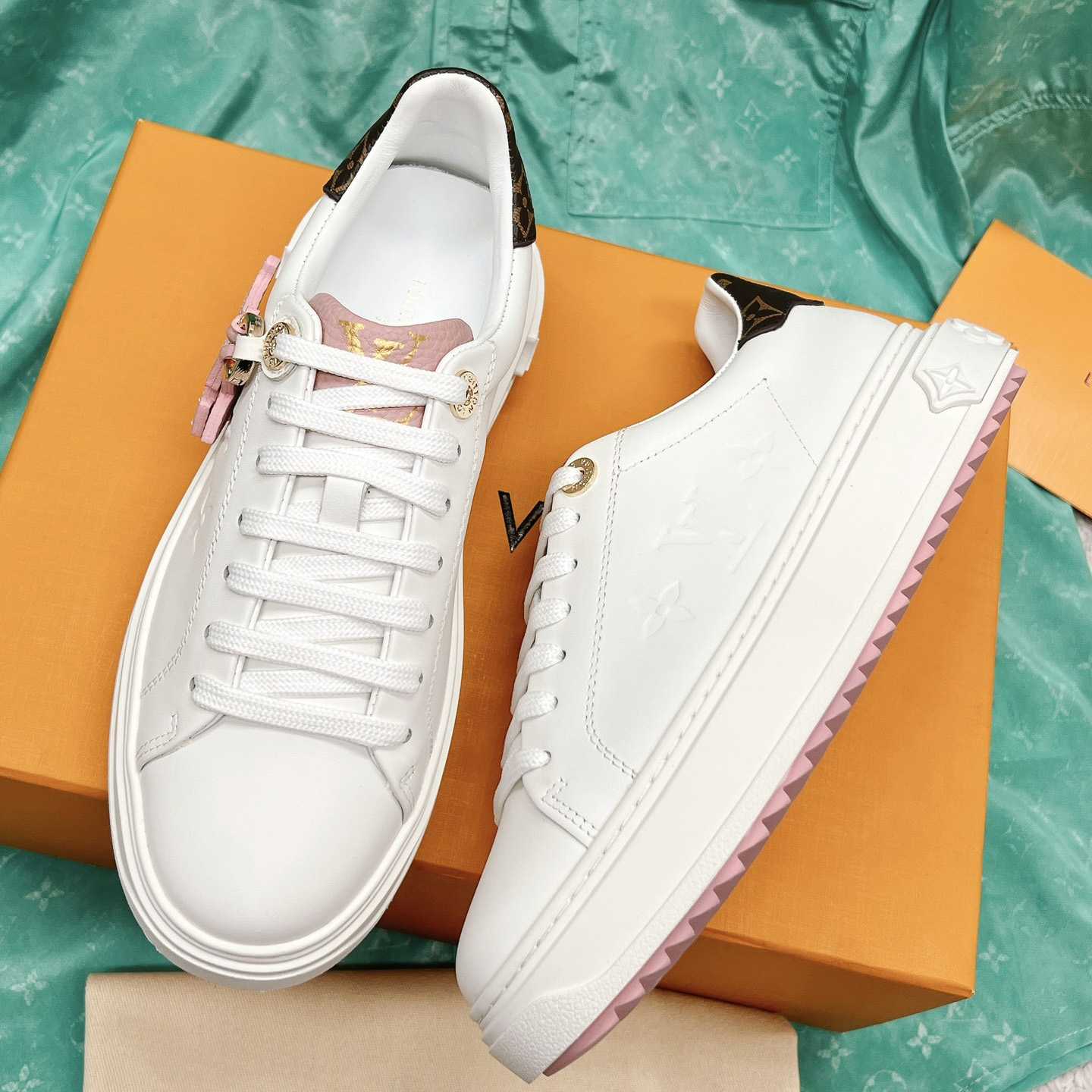 Louis Vuitton Time Out Sneaker (upon uk size)   - DopestKickz
