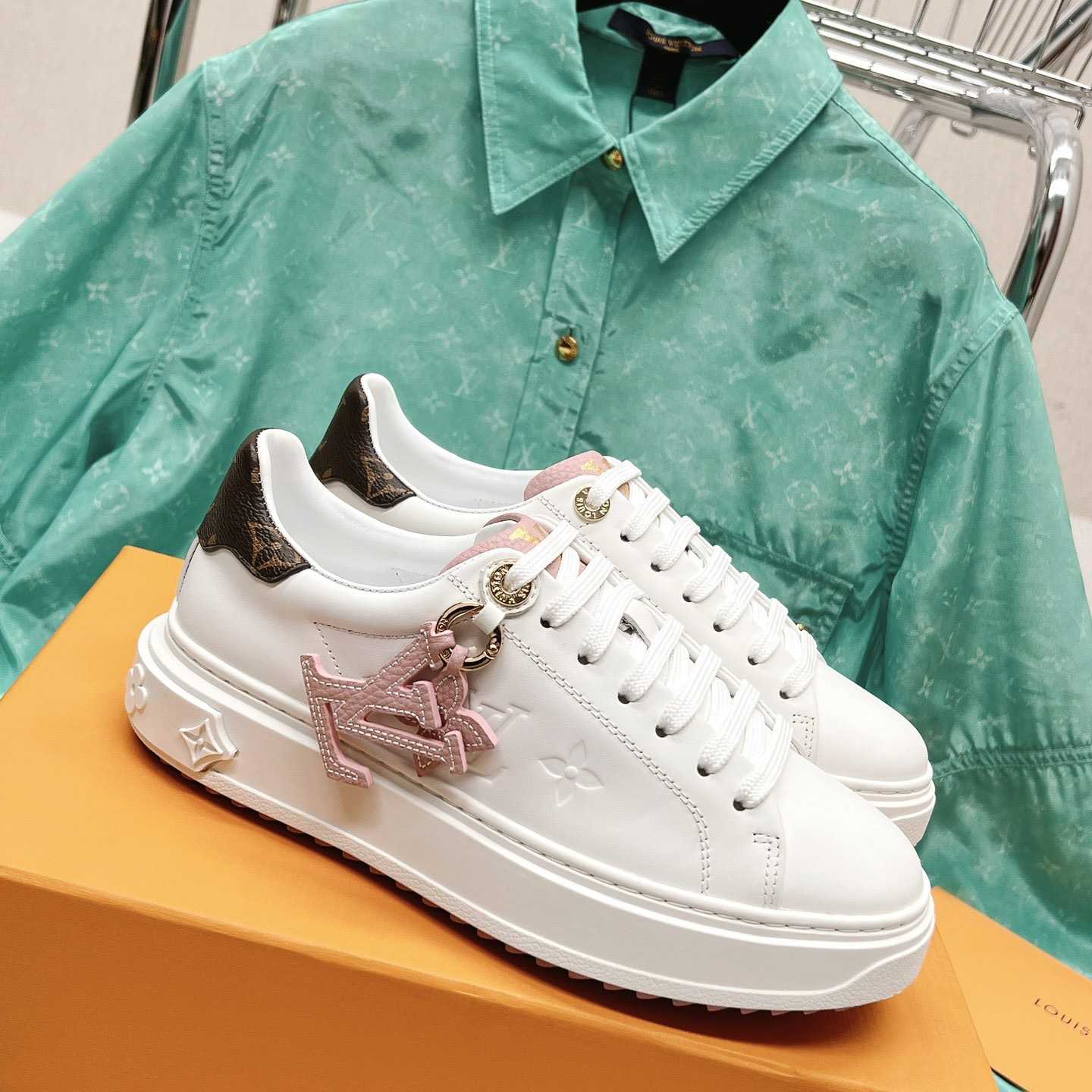Louis Vuitton Time Out Sneaker (upon uk size)   - DopestKickz