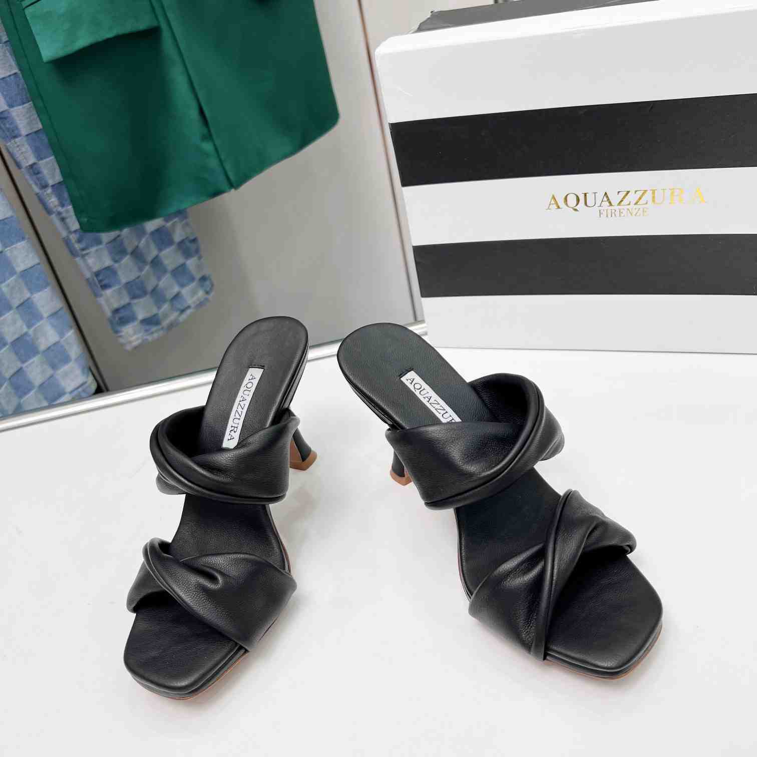 Aquazzura Twist Sandal 95 - DopestKickz