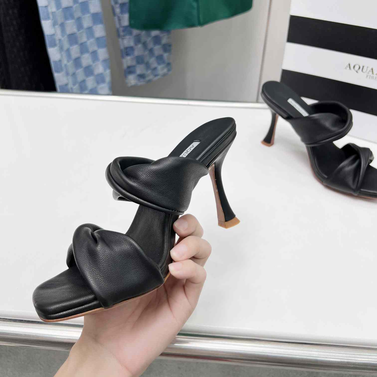 Aquazzura Twist Sandal 95 - DopestKickz