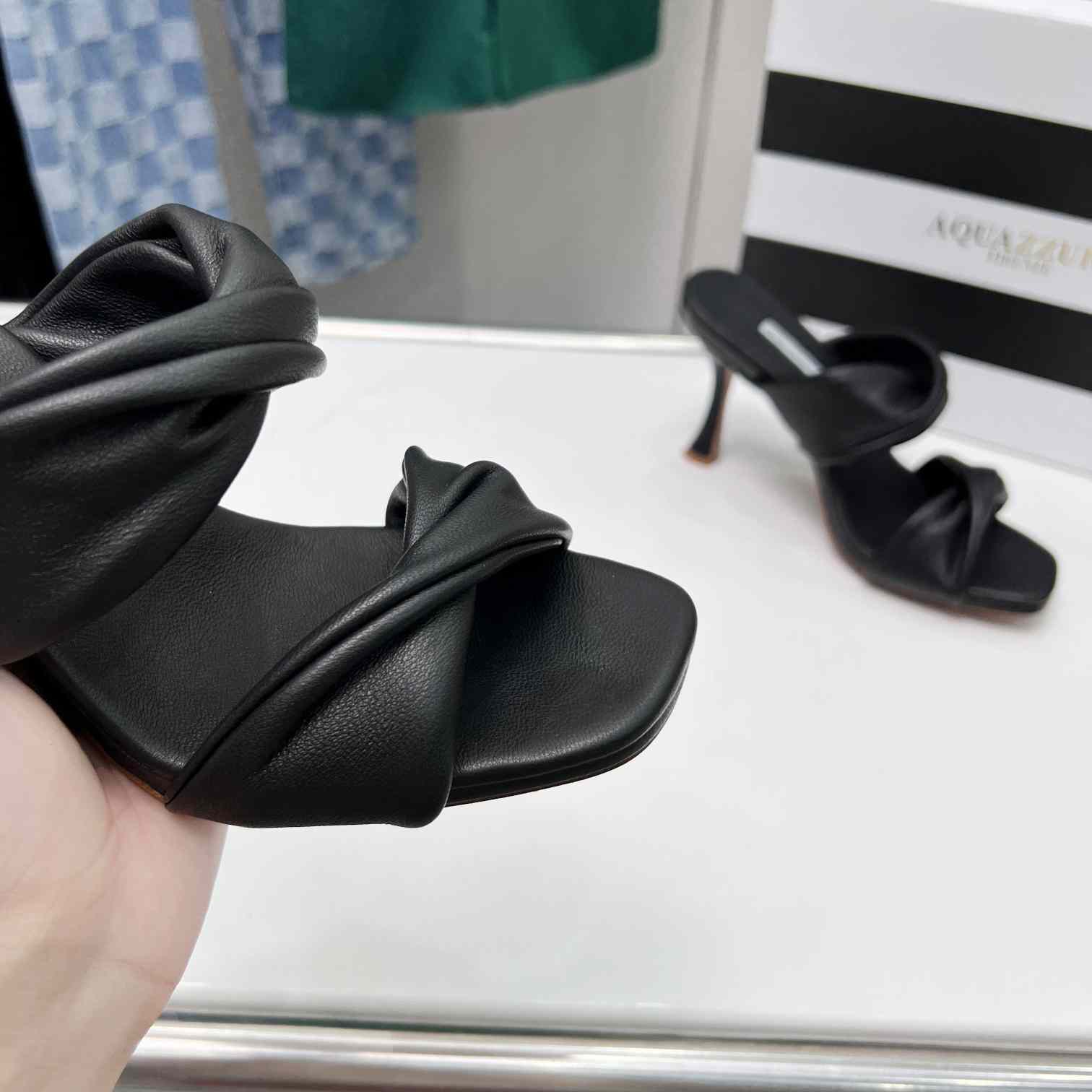 Aquazzura Twist Sandal 95 - DopestKickz