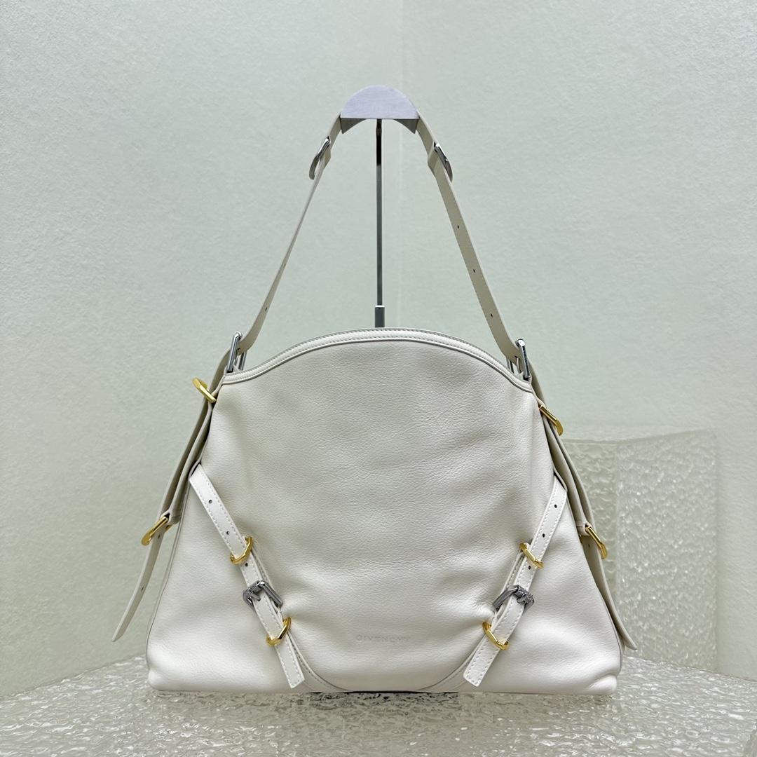 Givenchy Medium Voyou Bag In Leather(32-37-6.5cm) - DopestKickz