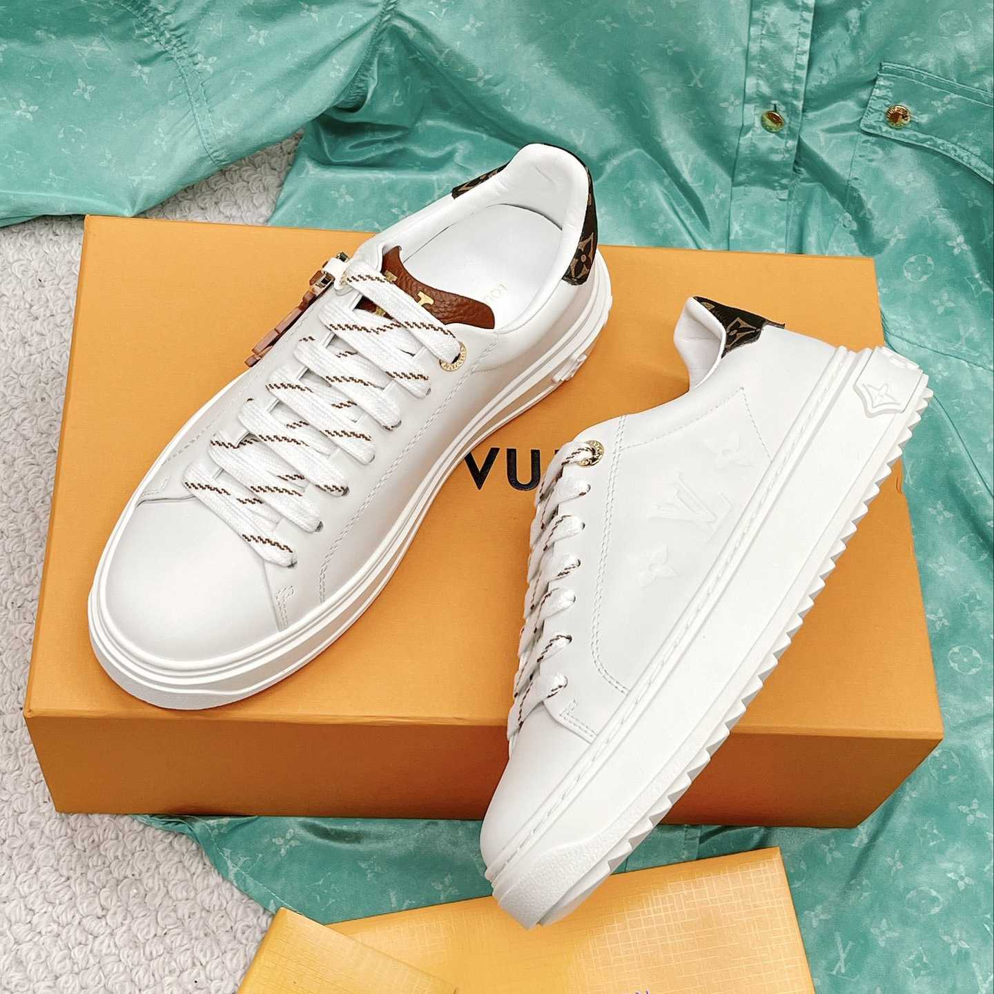 Louis Vuitton Time Out Sneaker (upon uk size)      - DopestKickz