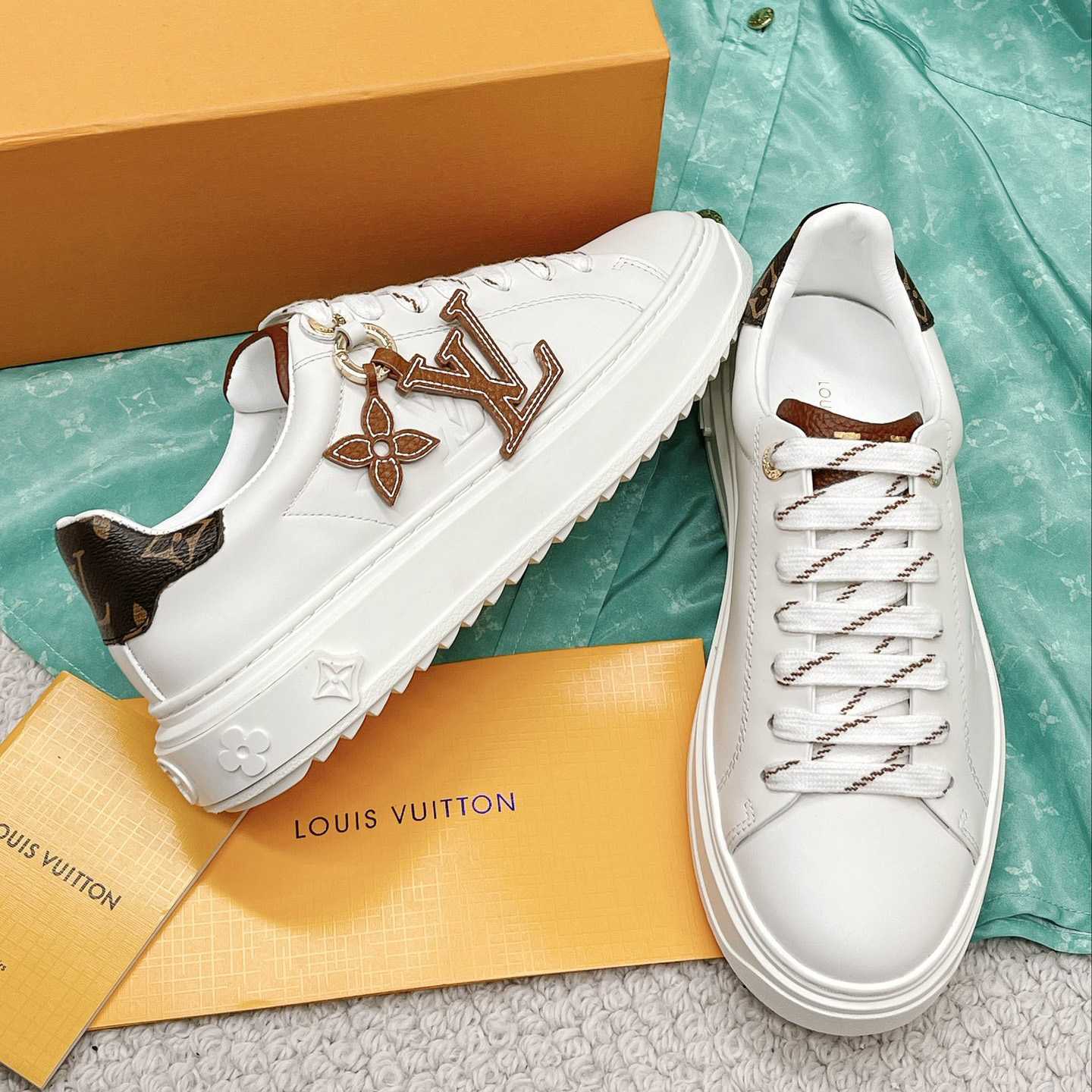 Louis Vuitton Time Out Sneaker (upon uk size)      - DopestKickz