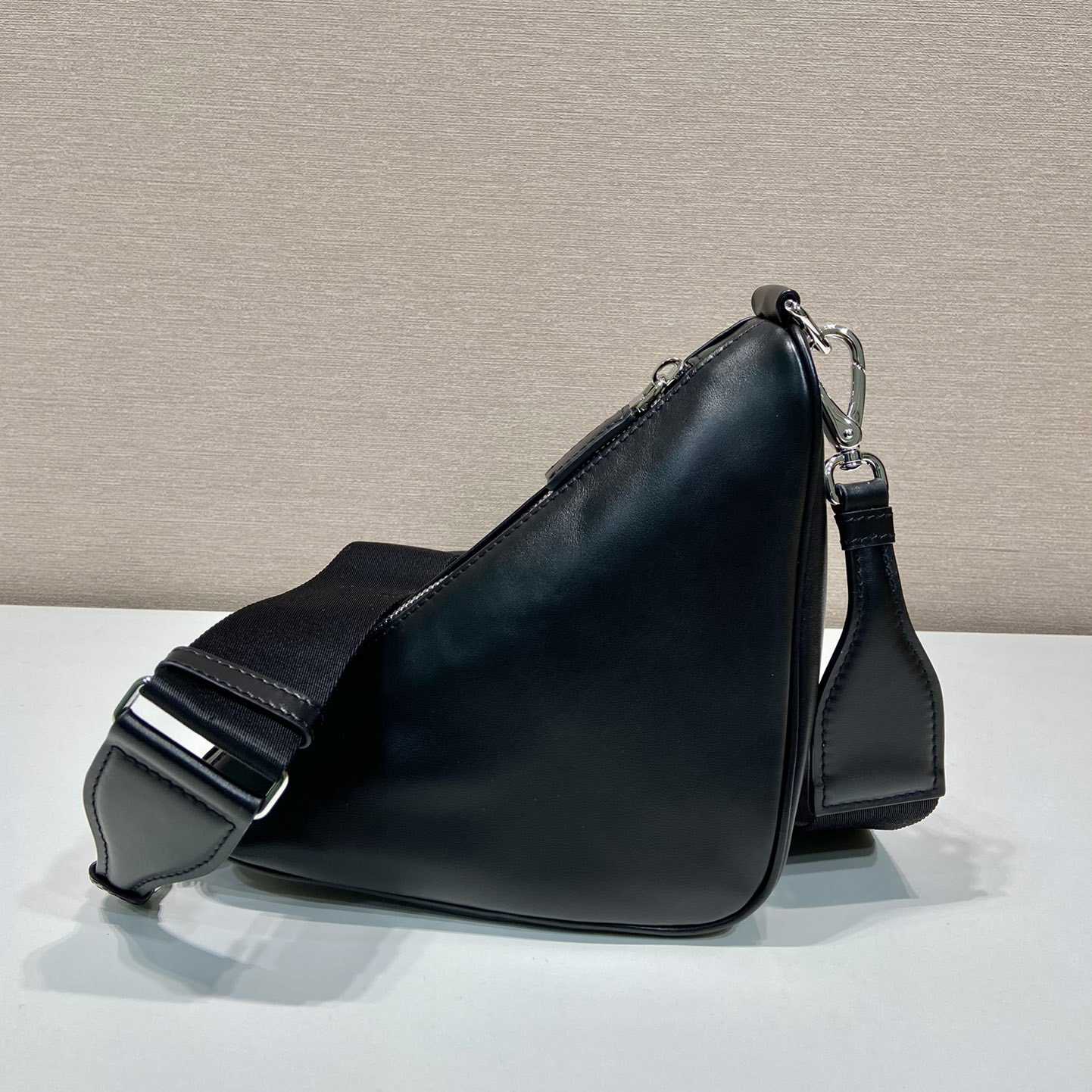 Prada Triangle Leather Bag - DopestKickz