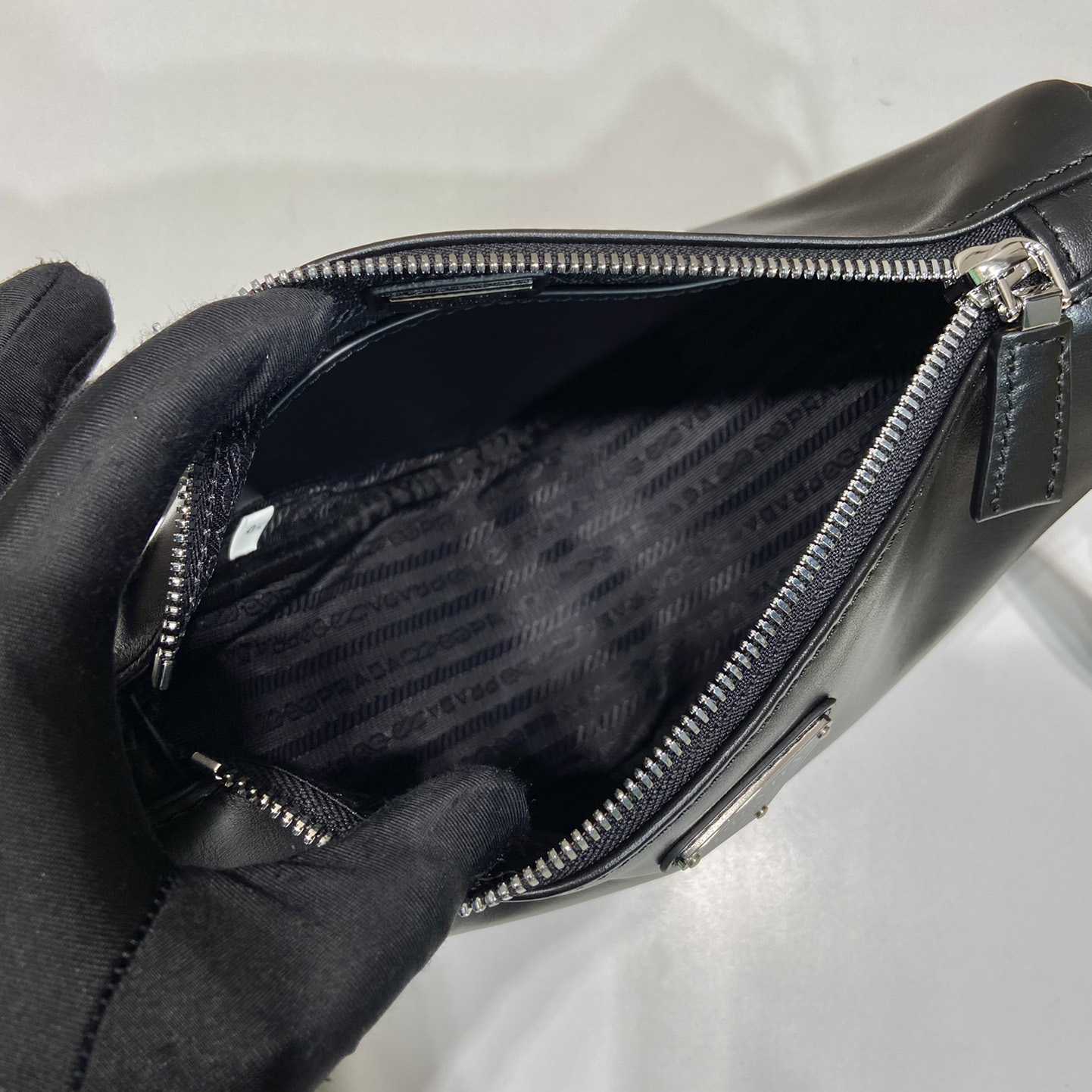 Prada Triangle Leather Bag - DopestKickz