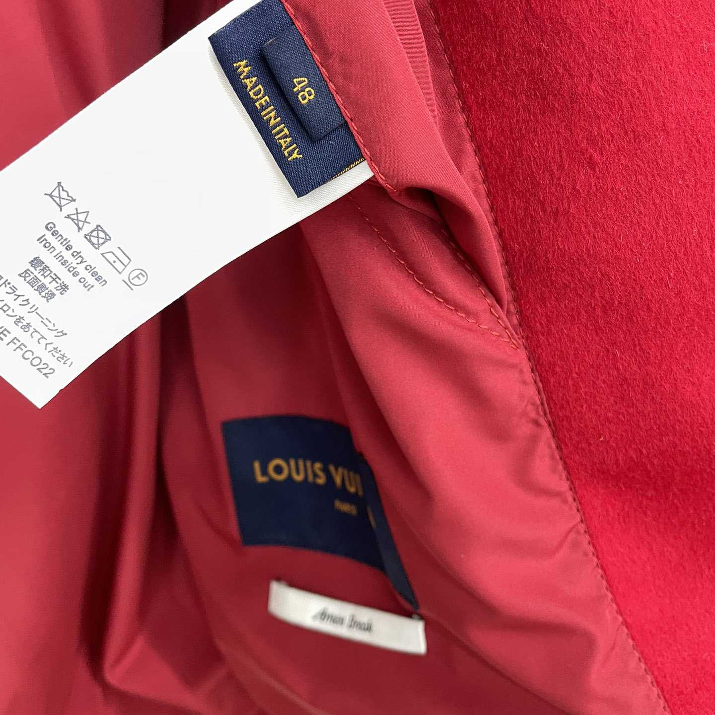 Louis Vuitton LV x YK Psychedelic Flower Embroidered Varsity Blouson   1AB8I2 - DopestKickz