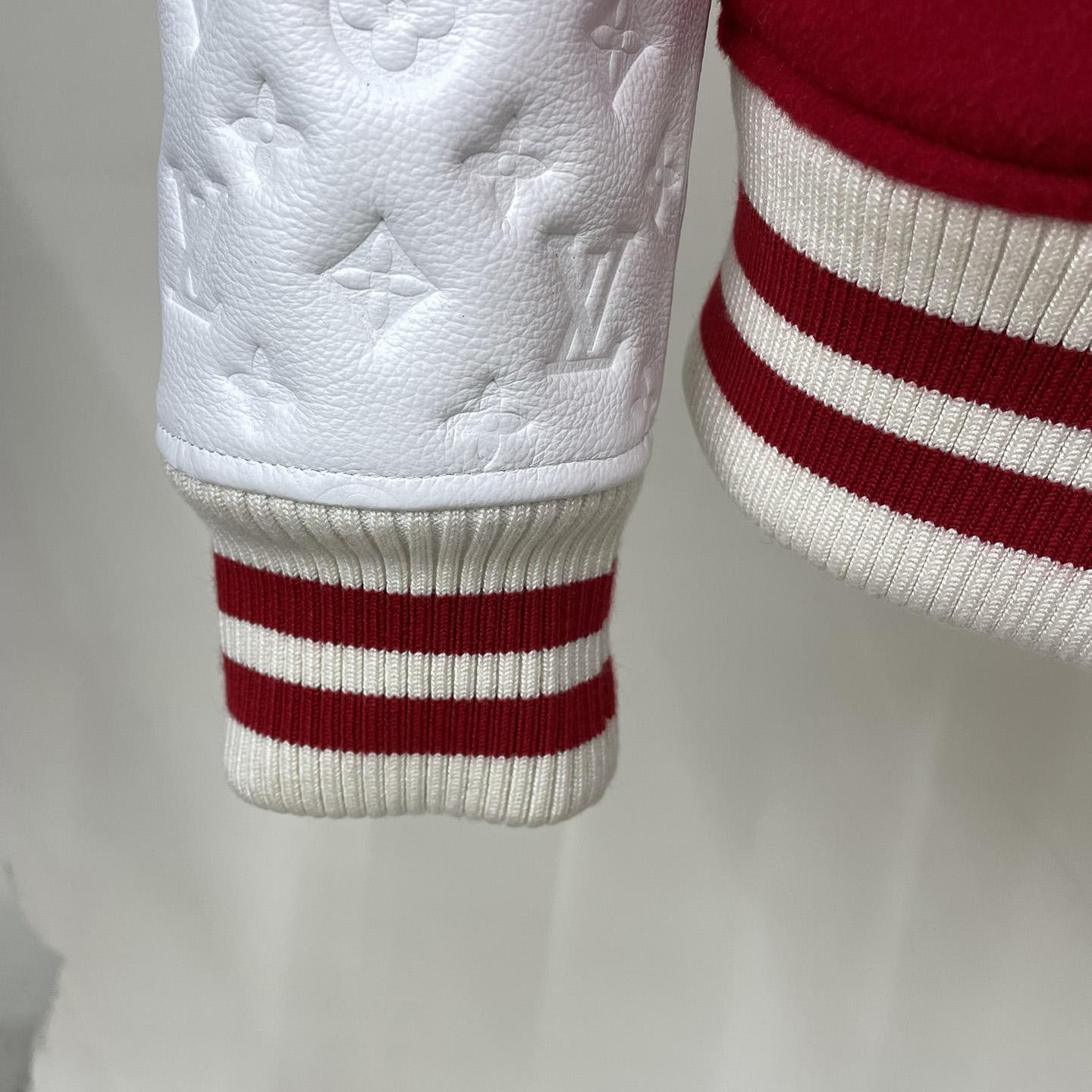 Louis Vuitton LV x YK Psychedelic Flower Embroidered Varsity Blouson   1AB8I2 - DopestKickz