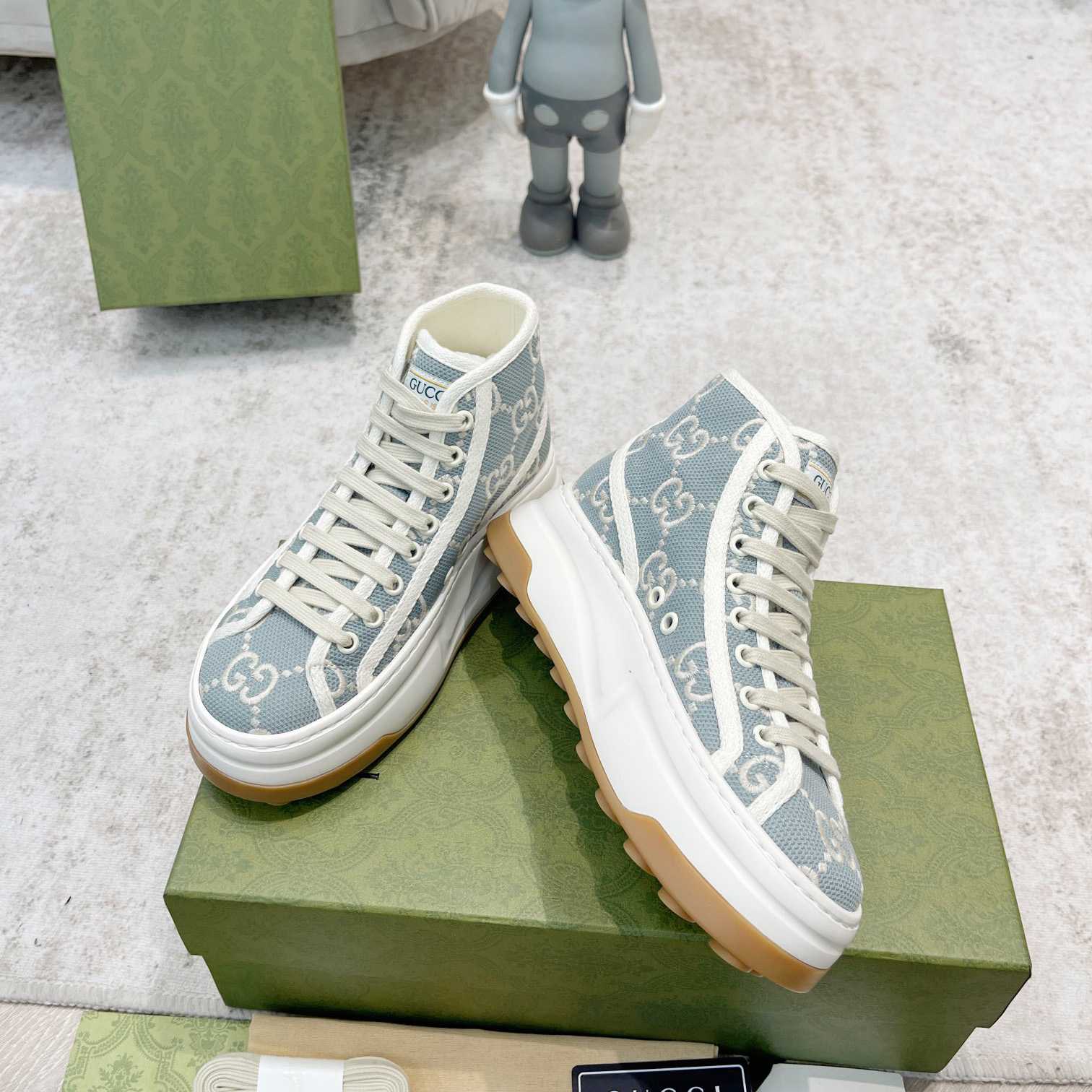 Gucci GG High Top Sneaker - DopestKickz