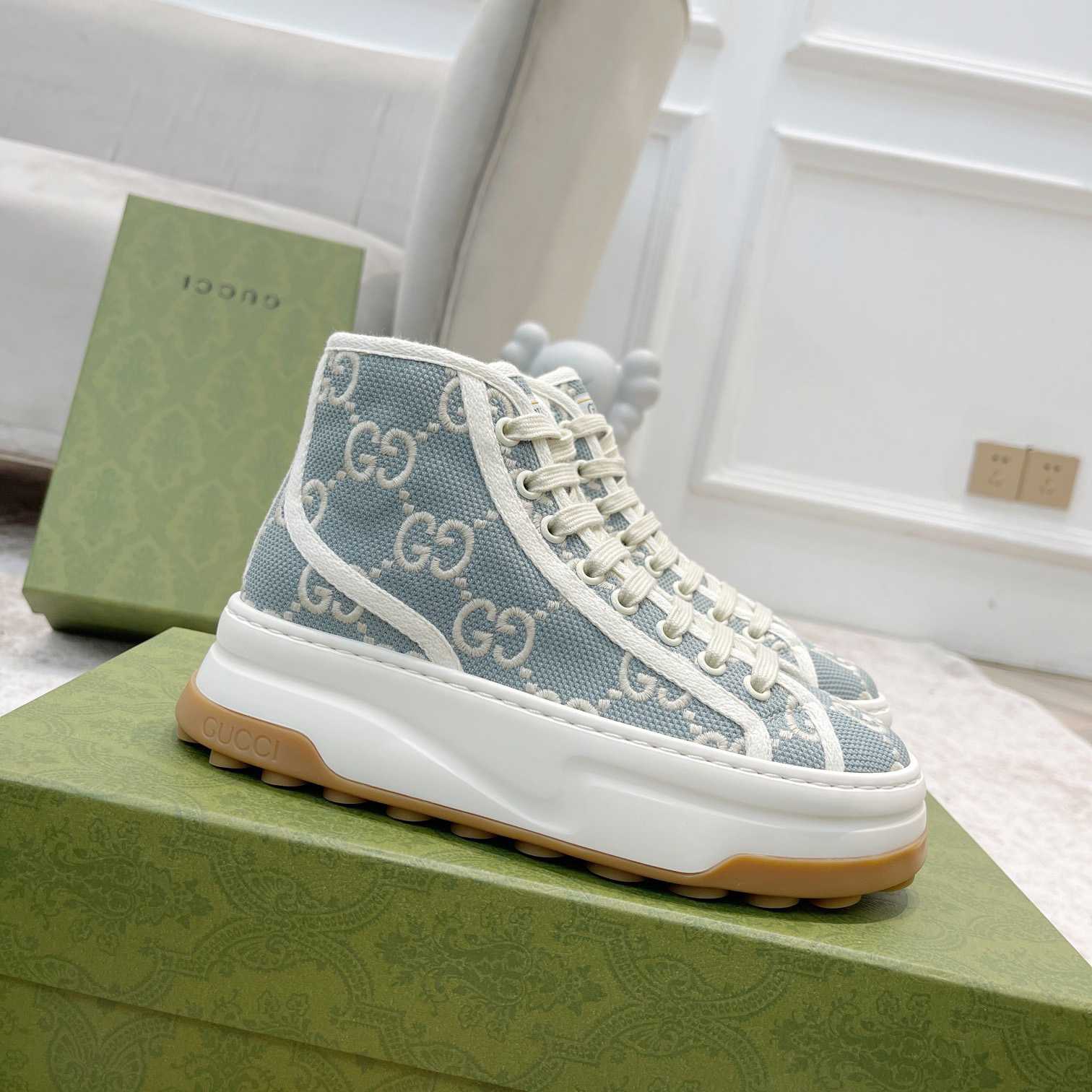 Gucci GG High Top Sneaker - DopestKickz