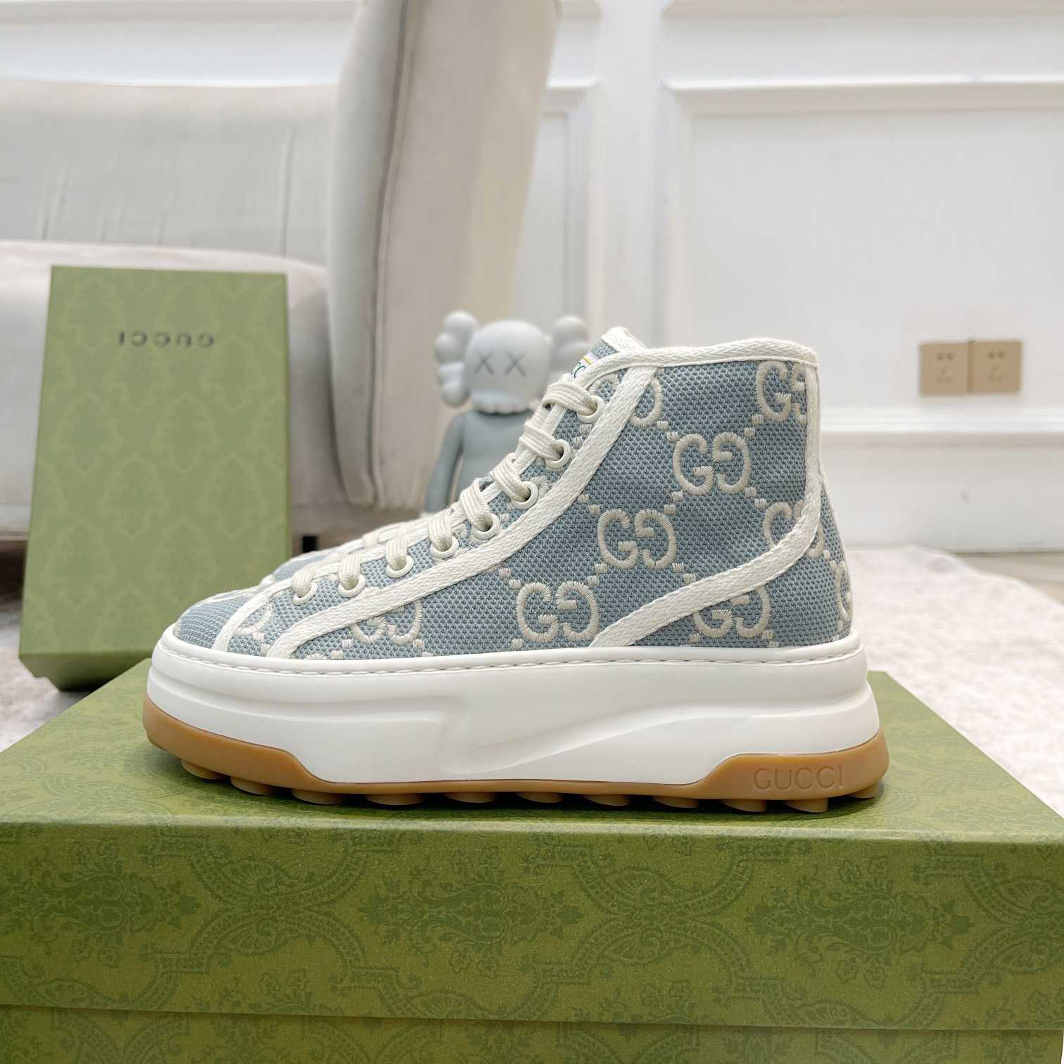 Gucci GG High Top Sneaker - DopestKickz