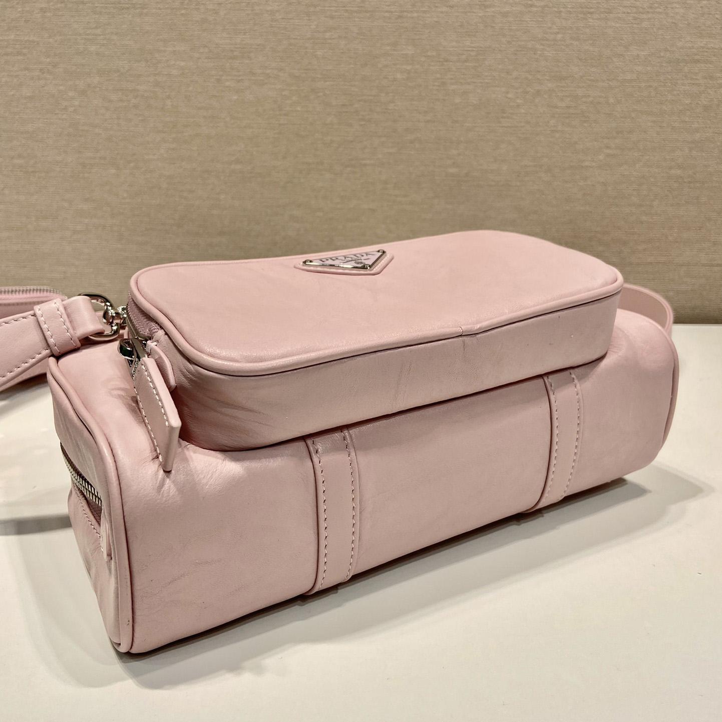 Prada Antique Nappa Leather Multi-pocket Top-handle Bag - DopestKickz