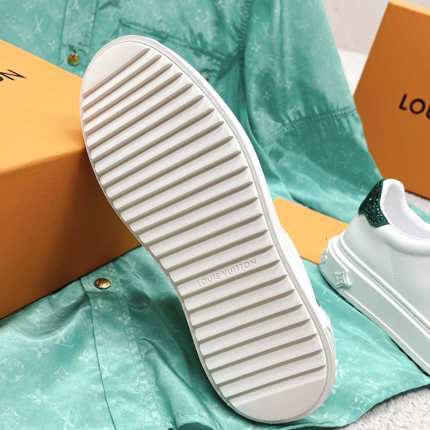 Louis Vuitton Time Out Sneaker (upon uk size)   - DopestKickz