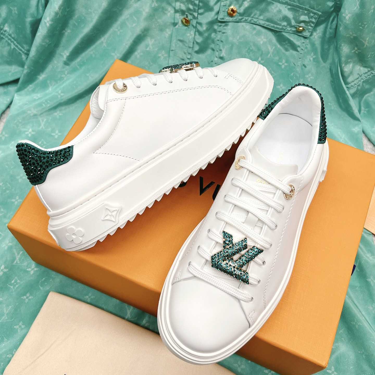 Louis Vuitton Time Out Sneaker (upon uk size)   - DopestKickz