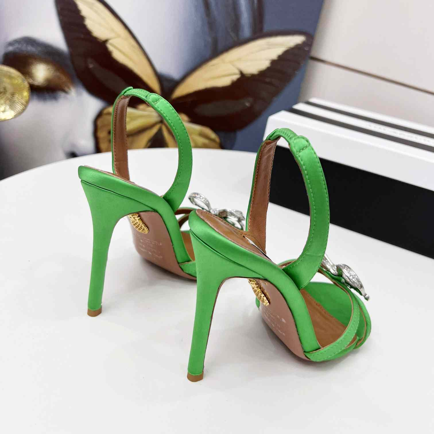 Aquazzura Babe Sandal 105 - DopestKickz