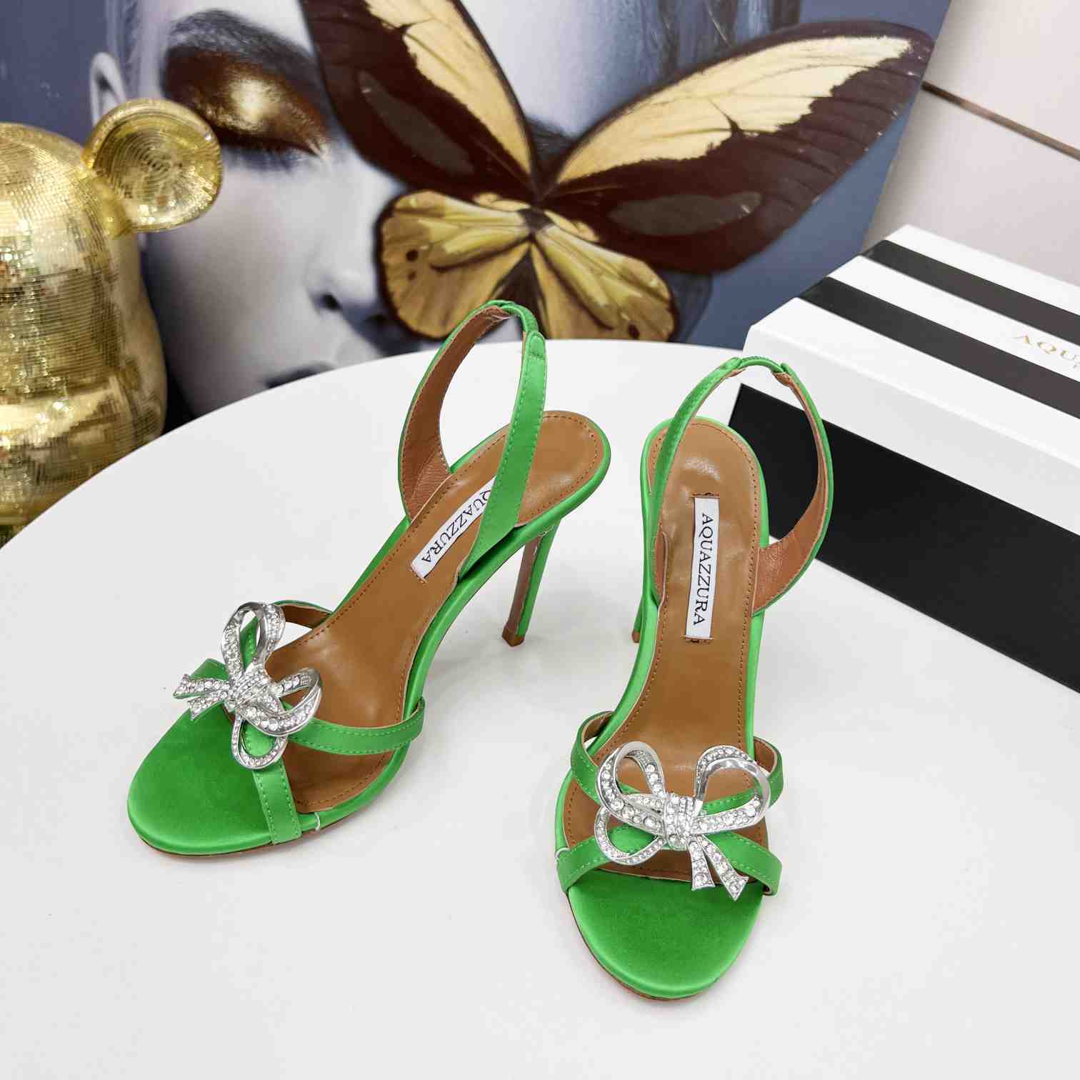 Aquazzura Babe Sandal 105 - DopestKickz