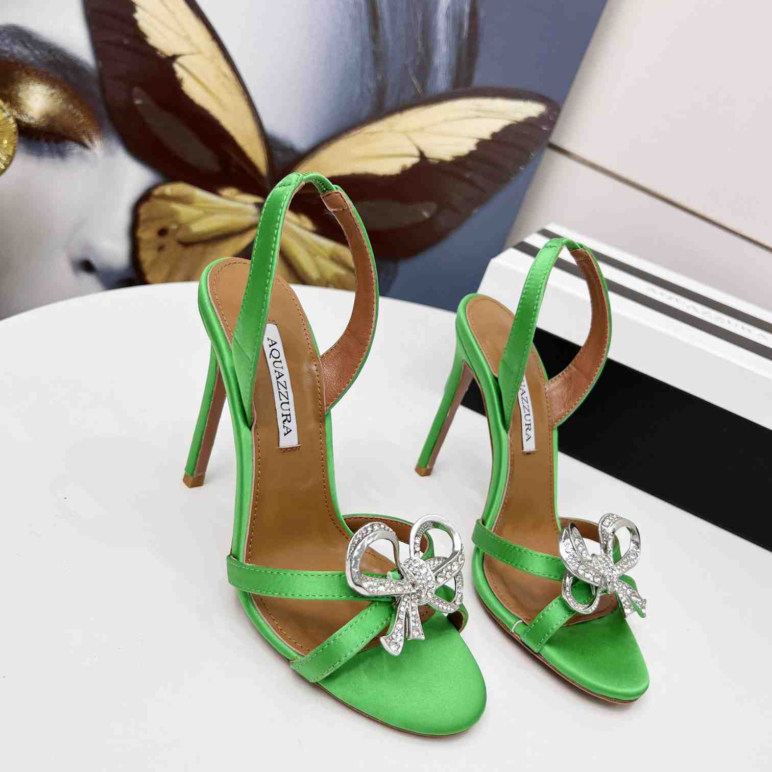 Aquazzura Babe Sandal 105 - DopestKickz