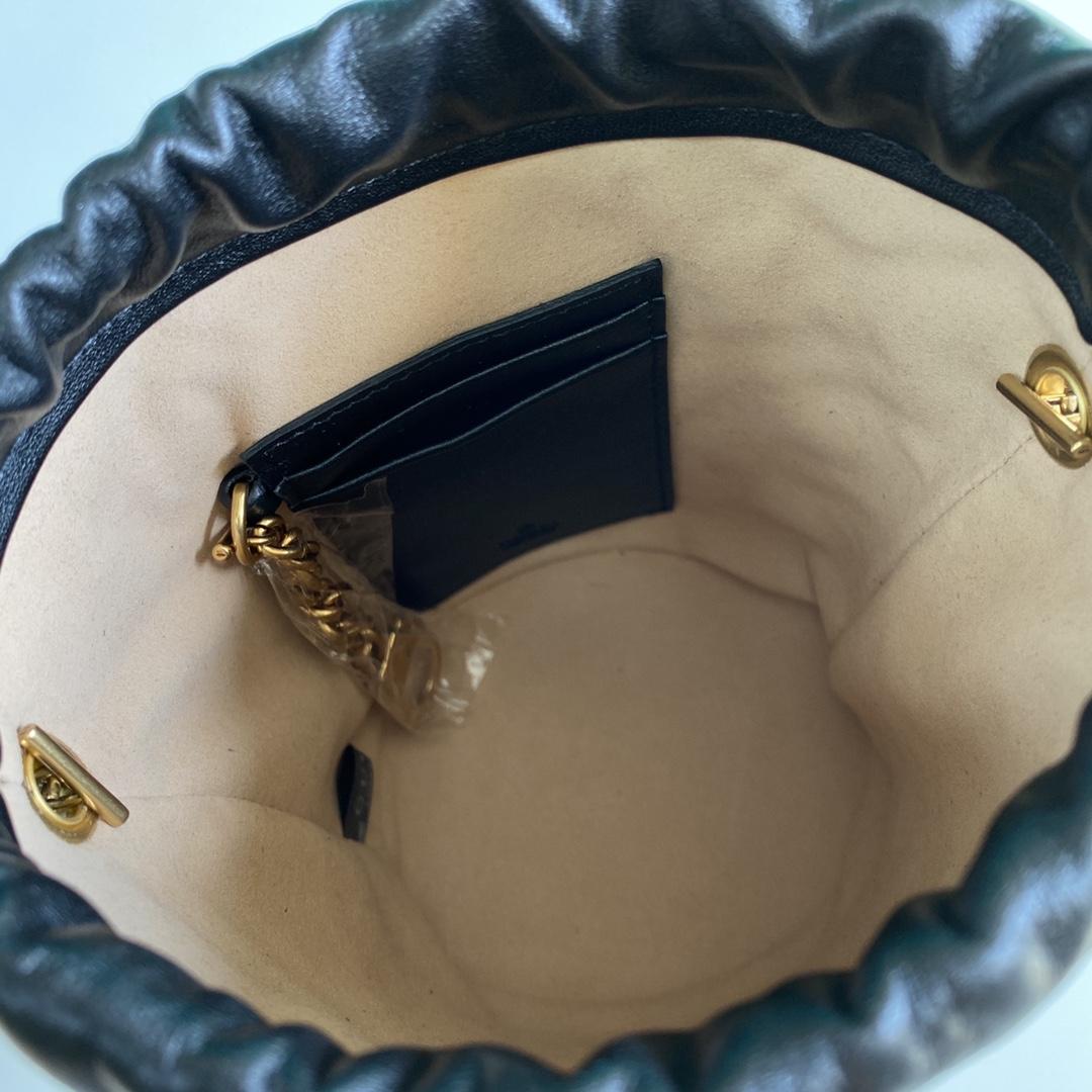 Gucci GG Marmont Mini Bucket Bag(19-17cm) - DopestKickz
