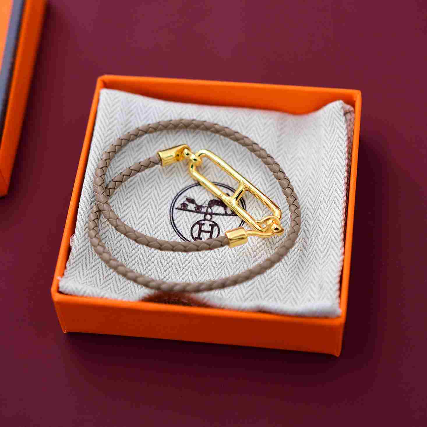 Hermes Roulis Double Tour Bracelet - DopestKickz