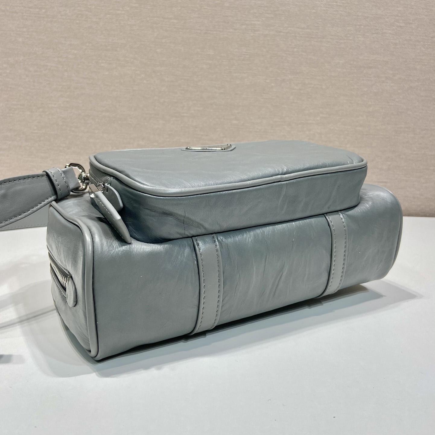 Prada Antique Nappa Leather Multi-pocket Top-handle Bag - DopestKickz