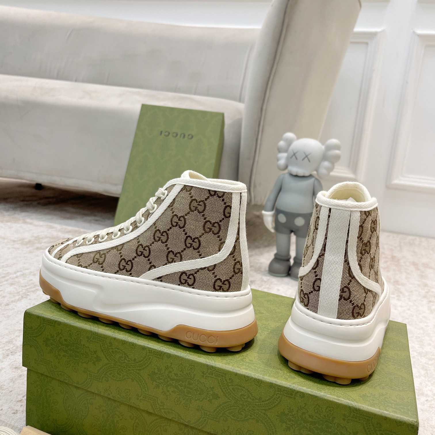 Gucci GG High Top Sneaker - DopestKickz