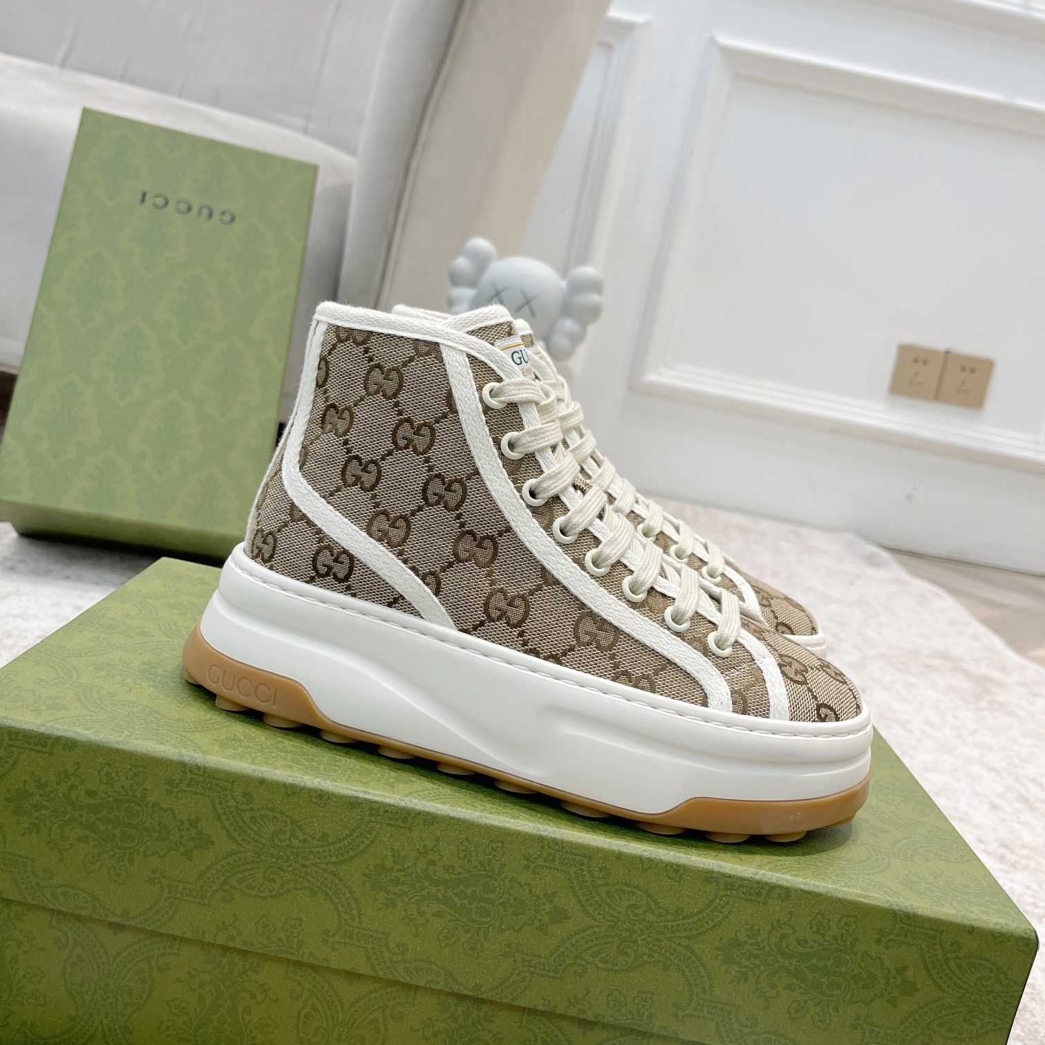 Gucci GG High Top Sneaker - DopestKickz